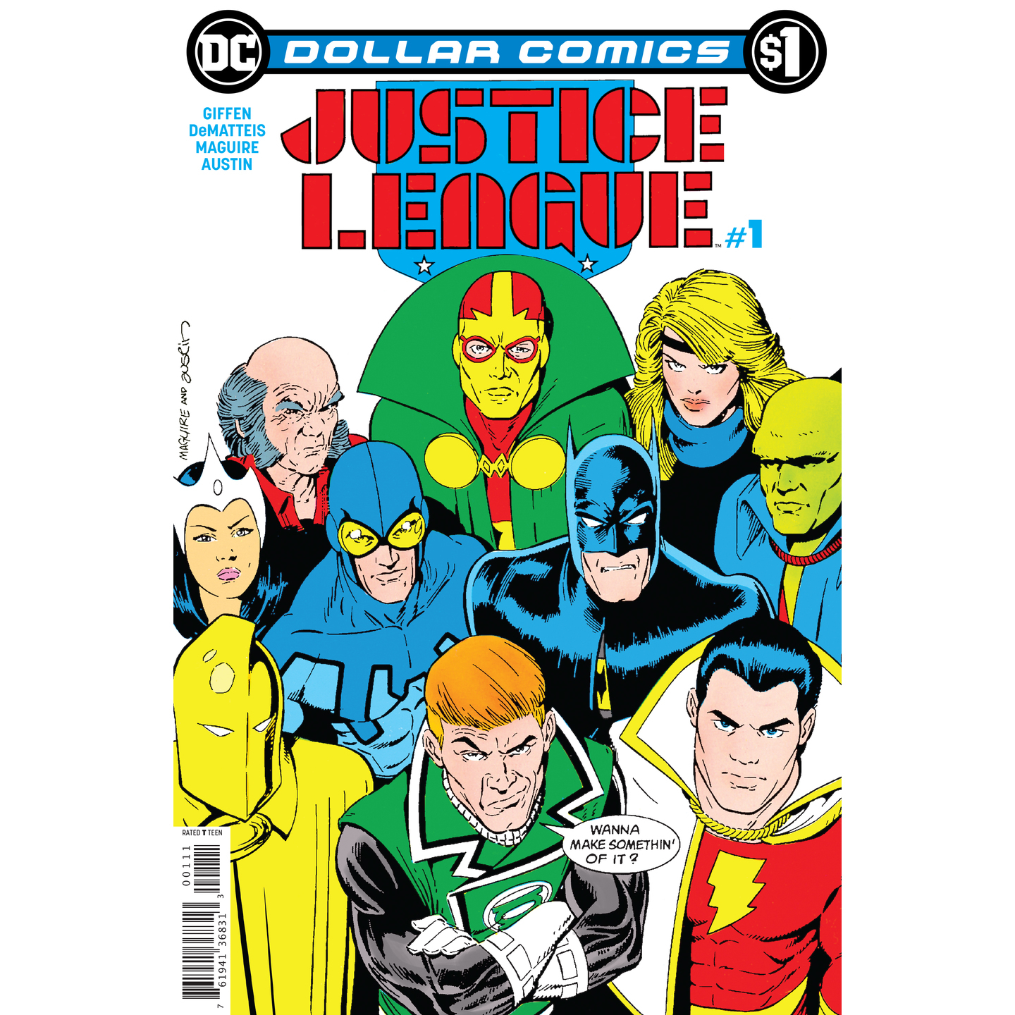 DOLLAR COMICS JUSTICE LEAGUE 1 1987