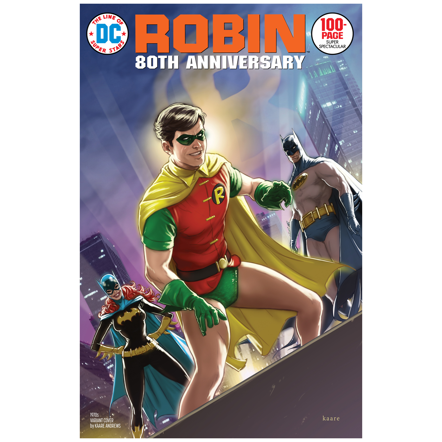 ROBIN 80TH ANNIV 100 PAGE SUPER SPECT 1 1970S KAARE ANDREWS