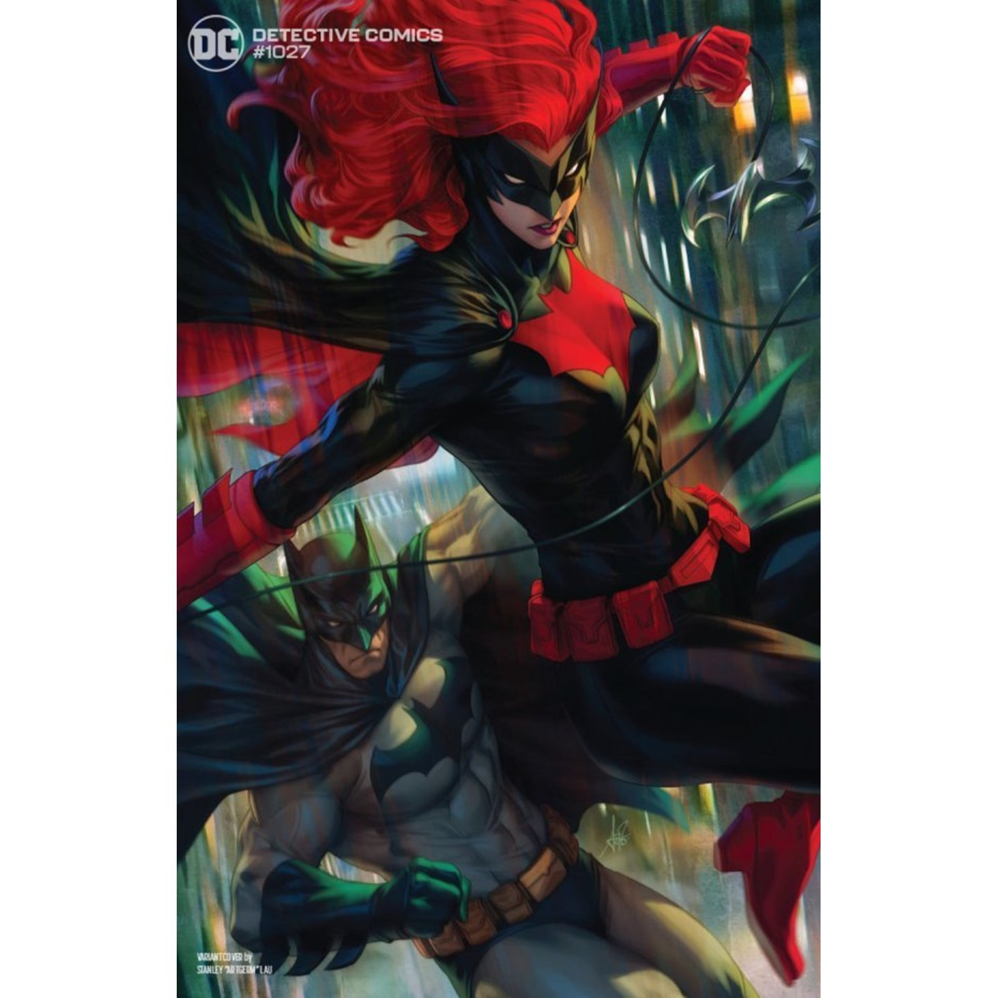 DETECTIVE COMICS #1027 CVR D STANLEY ARTGERM LAU BATMAN BATWOMAN VAR