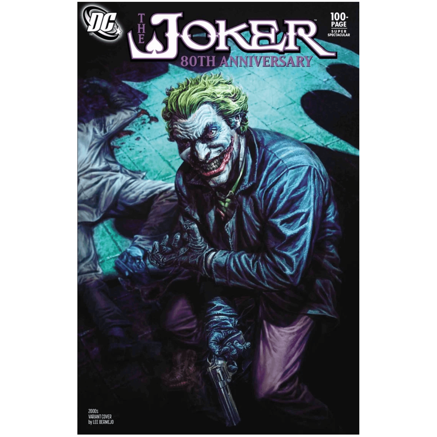 THE JOKER 80TH ANNIVERSARY 100-PAGE SUPER SPECTACULAR 1 2000S VARIANT COVER BY LEE BERMEJO