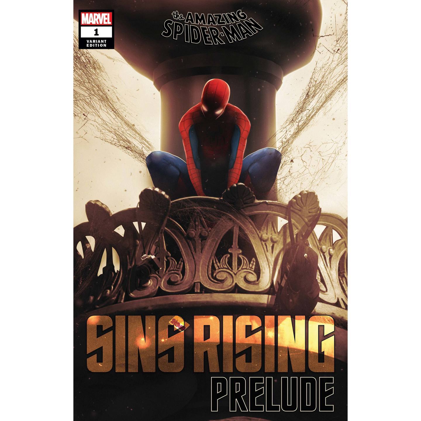 AMAZING SPIDER-MAN SINS RISING PRELUDE #1 BOSS LOGIC VAR