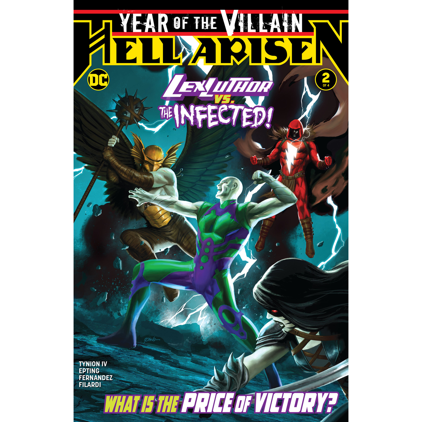 YEAR OF THE VILLAIN HELL ARISEN 2 OF 4