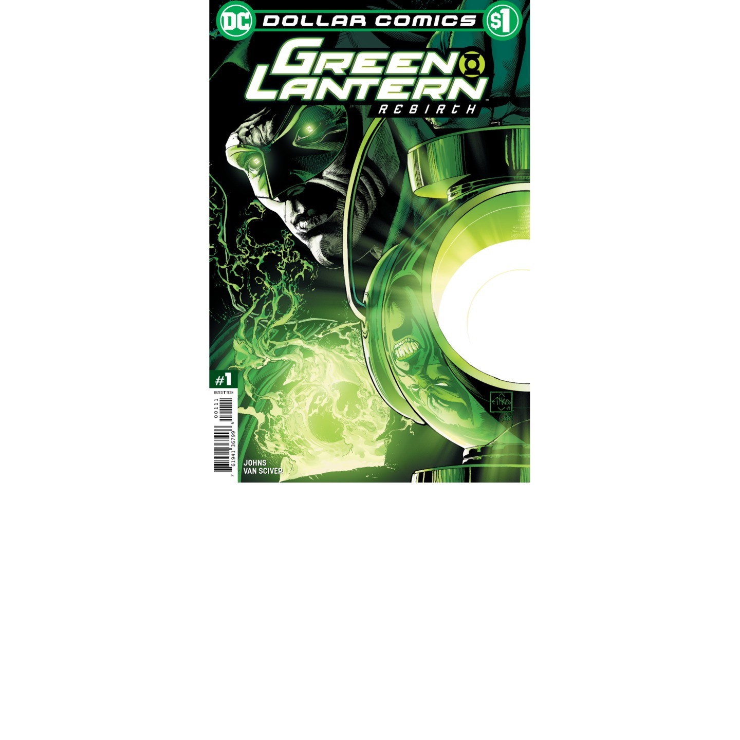 DOLLAR COMICS GREEN LANTERN REBIRTH 1