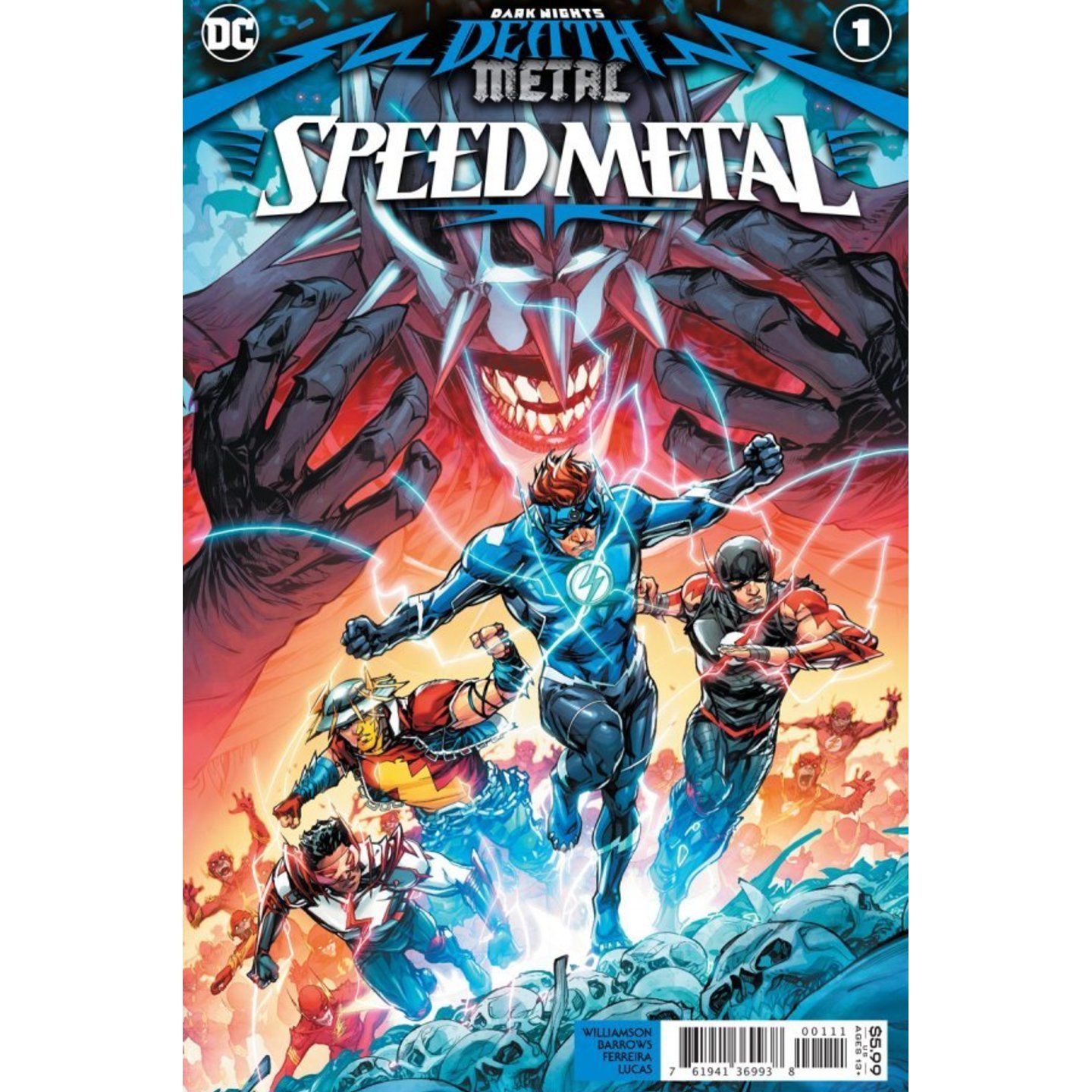 DARK NIGHTS DEATH METAL SPEED METAL #1 (ONE SHOT) CVR A HOWARD PORTER