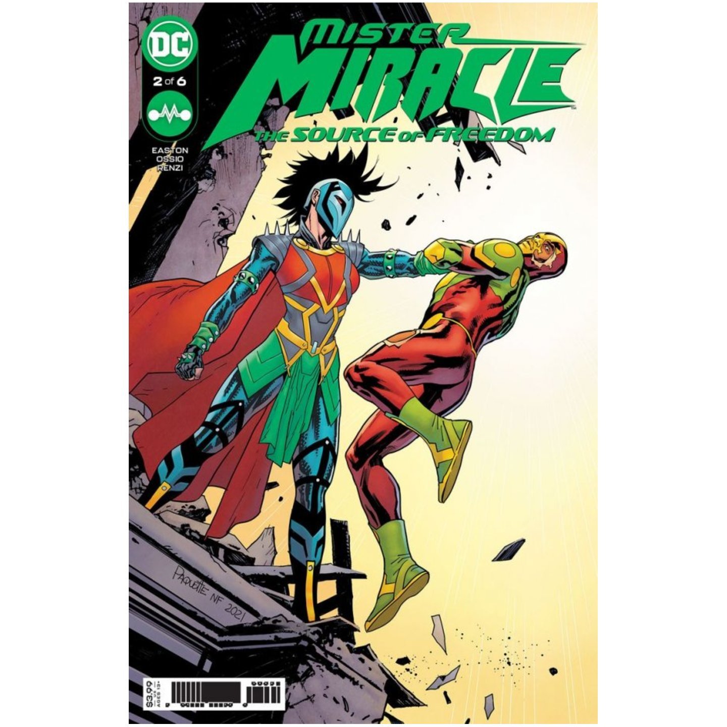 MISTER MIRACLE THE SOURCE OF FREEDOM #2 (OF 6) CVR A YANICK PAQUETTE