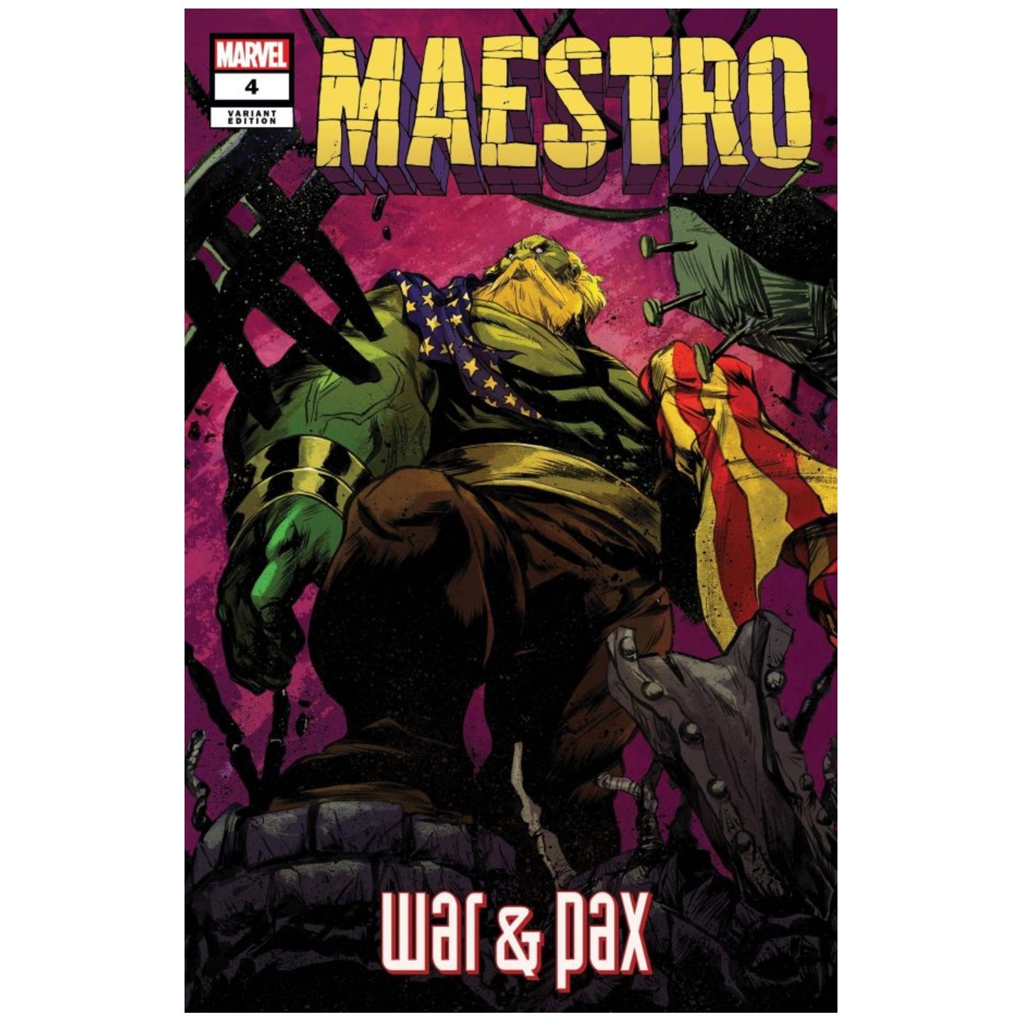 MAESTRO WAR AND PAX #4 (OF 5) GREENE VAR