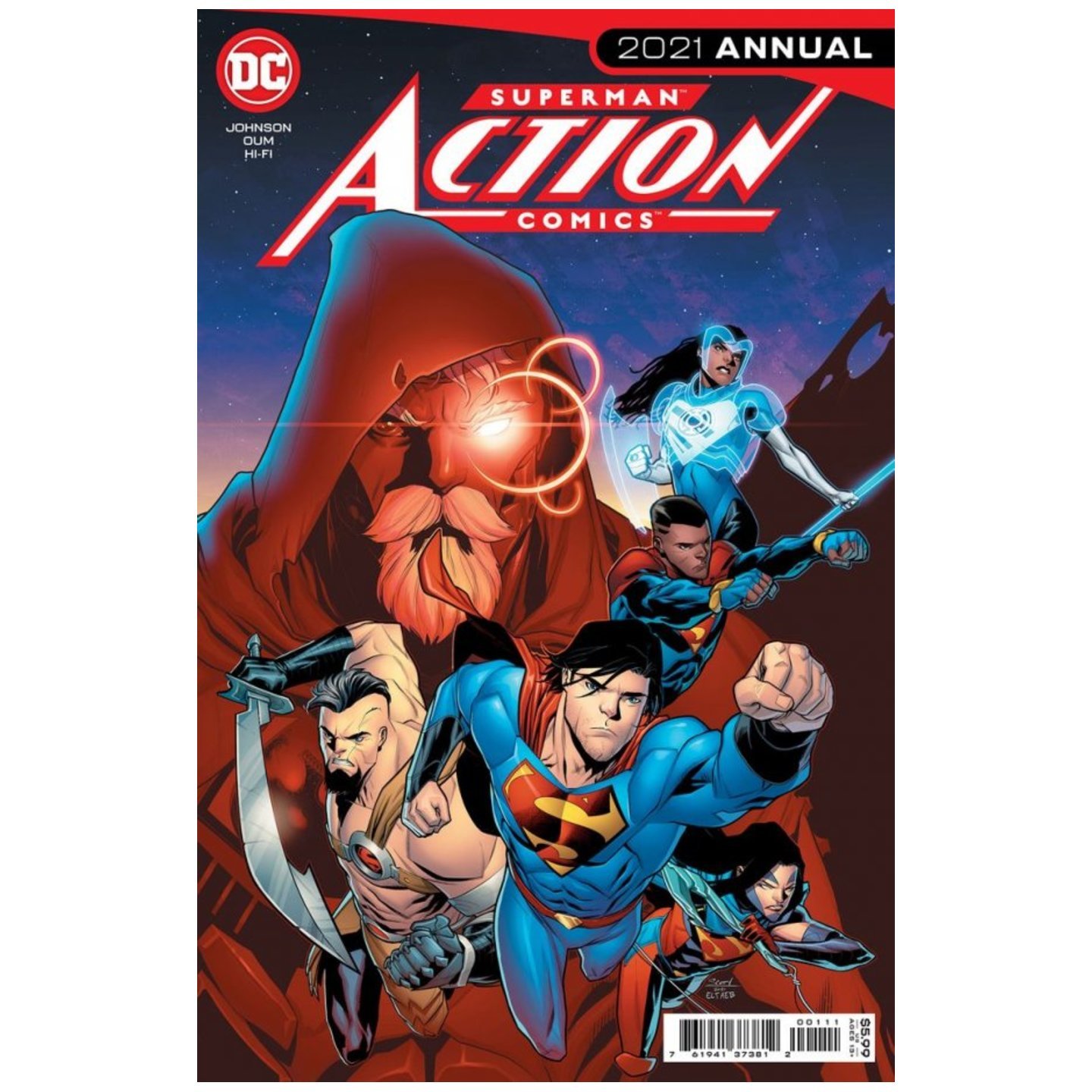 ACTION COMICS 2021 ANNUAL #1 CVR A SCOTT GODLEWSKI