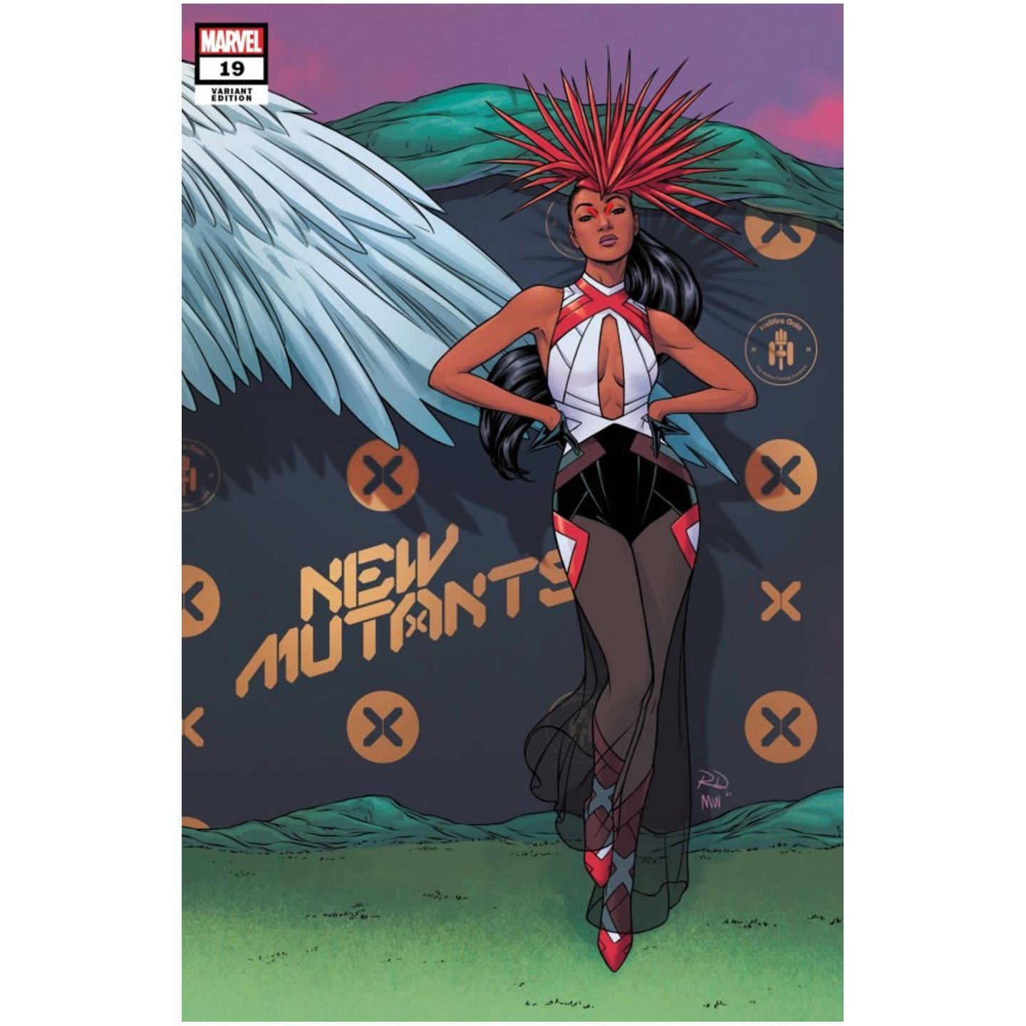 NEW MUTANTS #19 DAUTERMAN CONNECTING VAR GALA