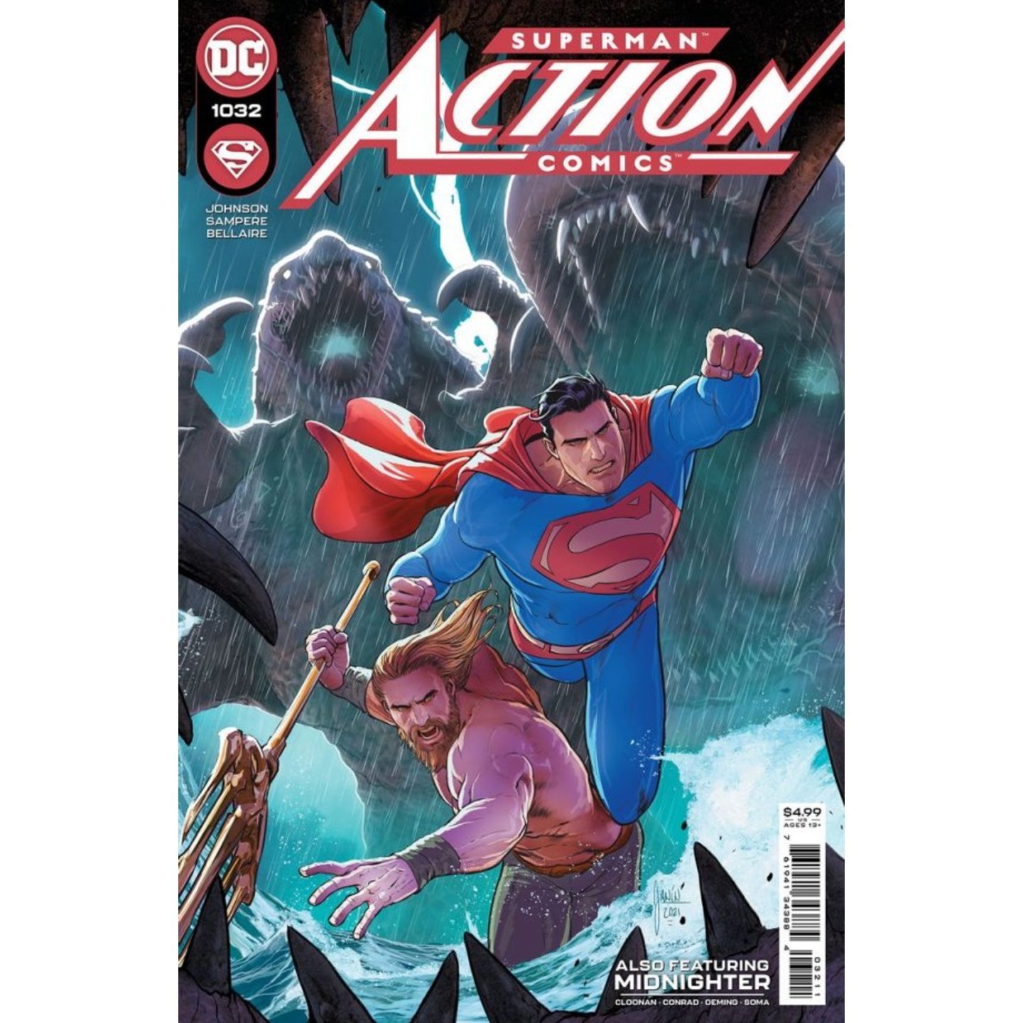 ACTION COMICS #1032 CVR A MIKEL JANIN