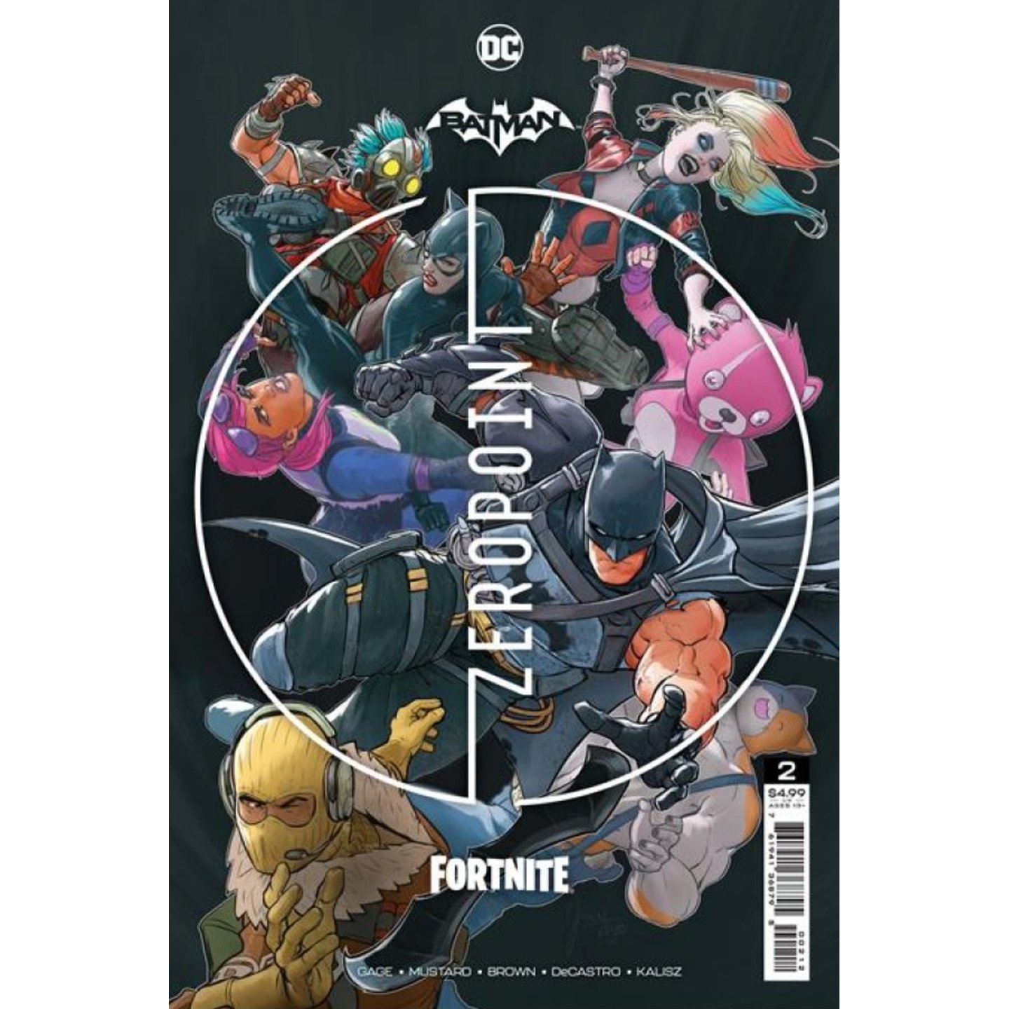 BATMAN FORTNITE ZERO POINT #2 Second Printing