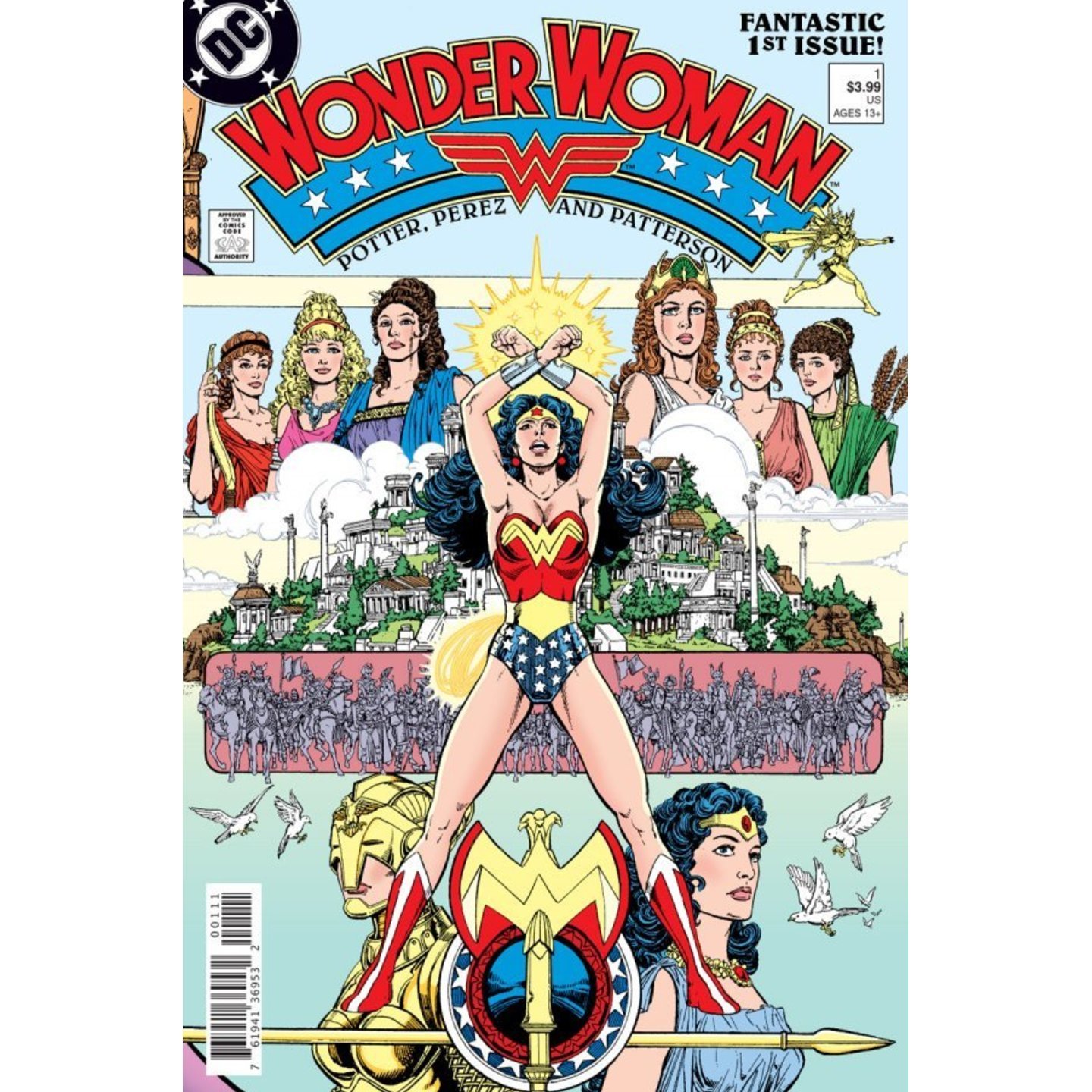 WONDER WOMAN #1 (1987) FACSIMILE EDITION