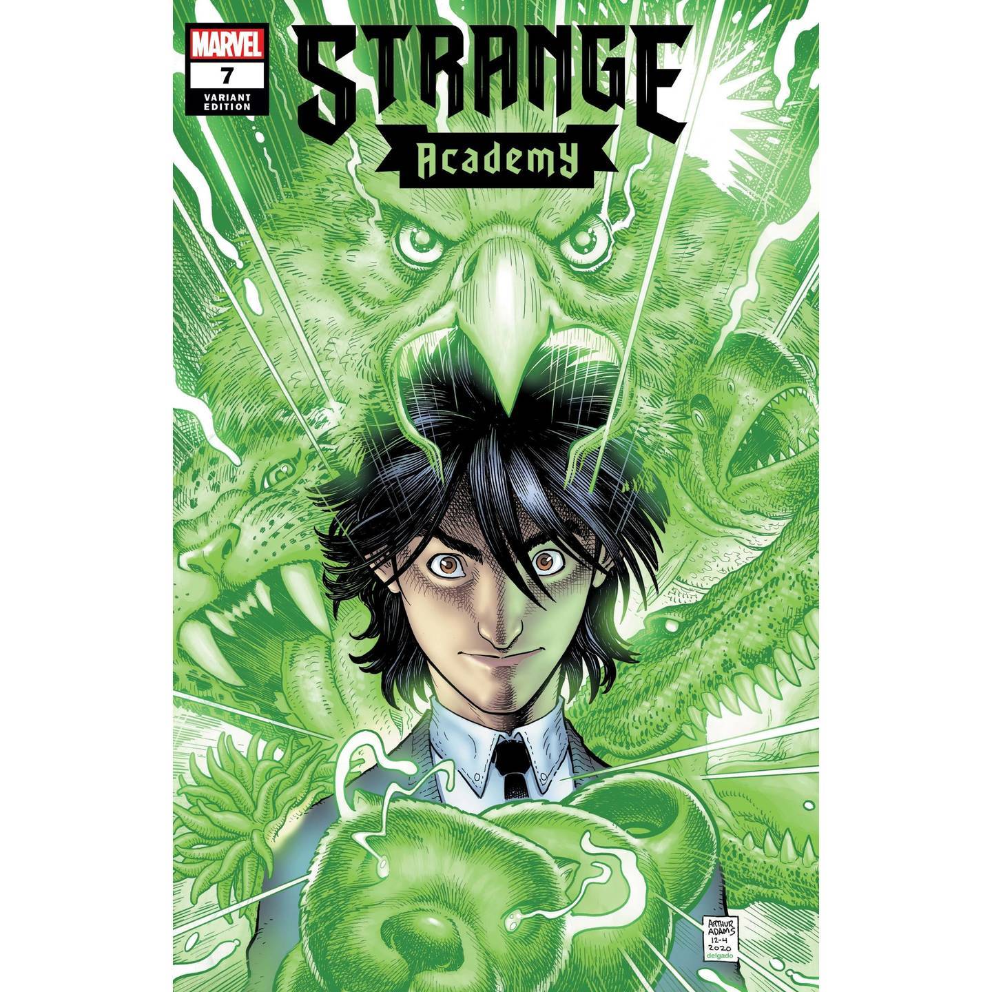 STRANGE ACADEMY #7 ART ADAMS CHARACTER SPOTLIGHT VAR