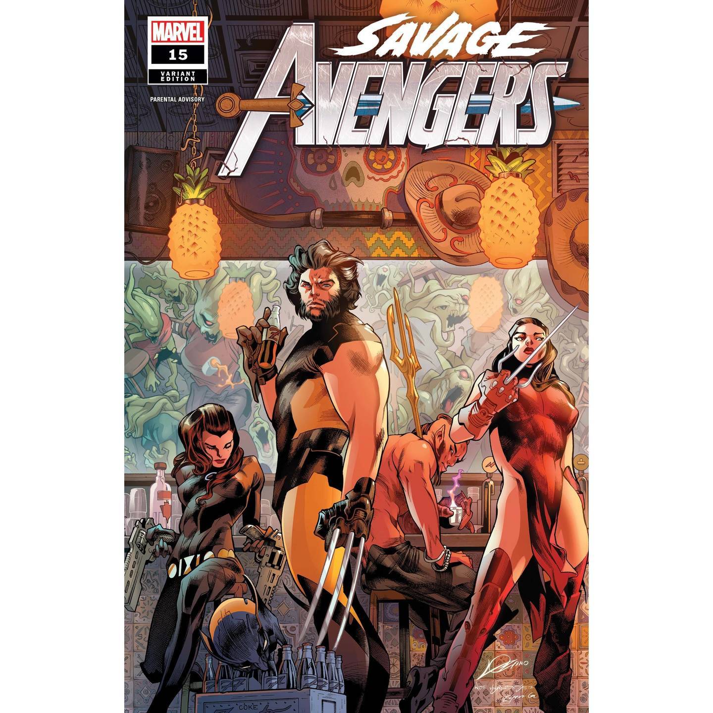 SAVAGE AVENGERS #15 LOZANO VAR
