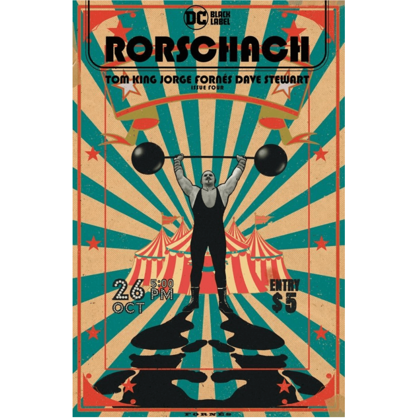 RORSCHACH #4 (OF 12) CVR A JORGE FORNES (MR)