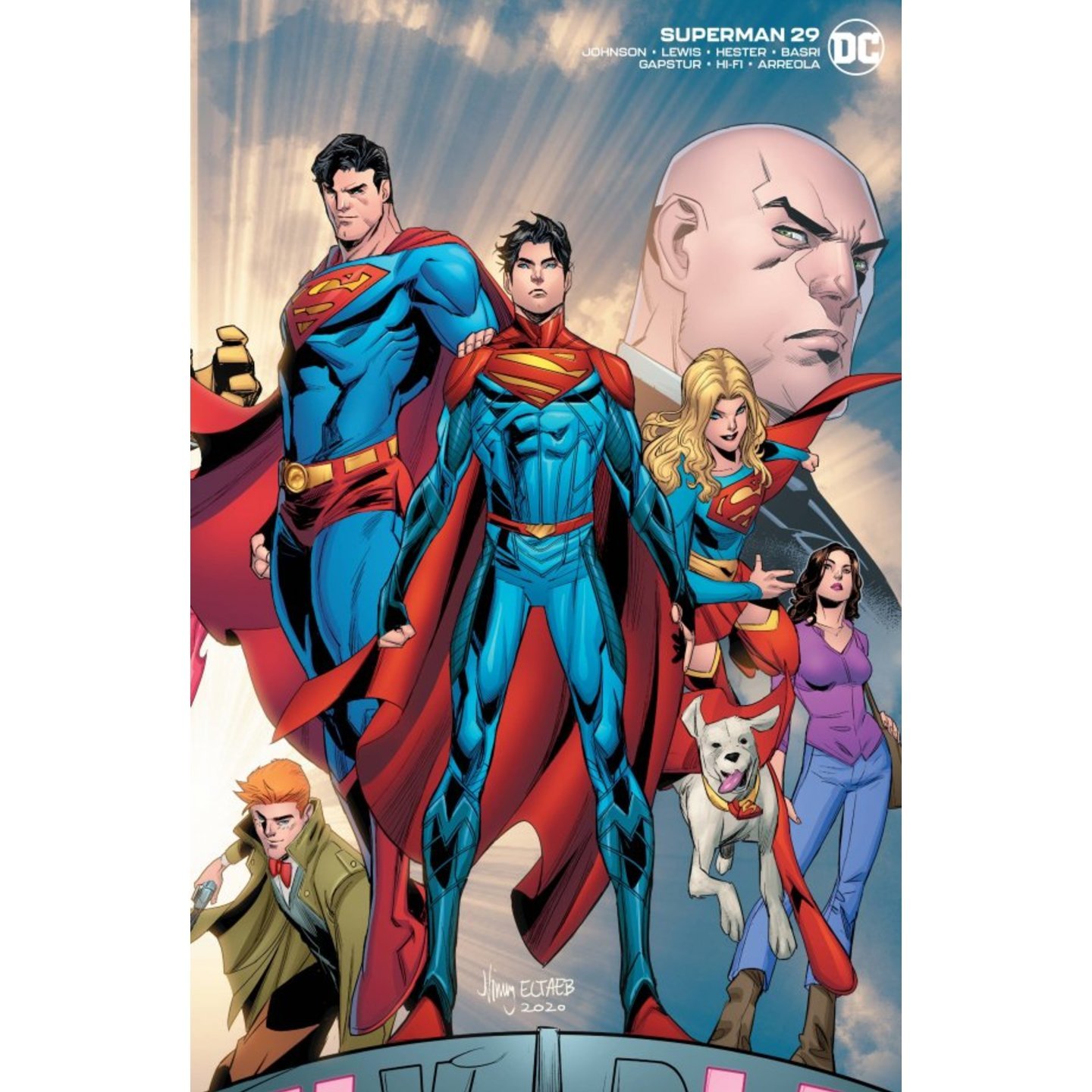 SUPERMAN #29 CVR B JOHN TIMMS WRAPAROUND VAR