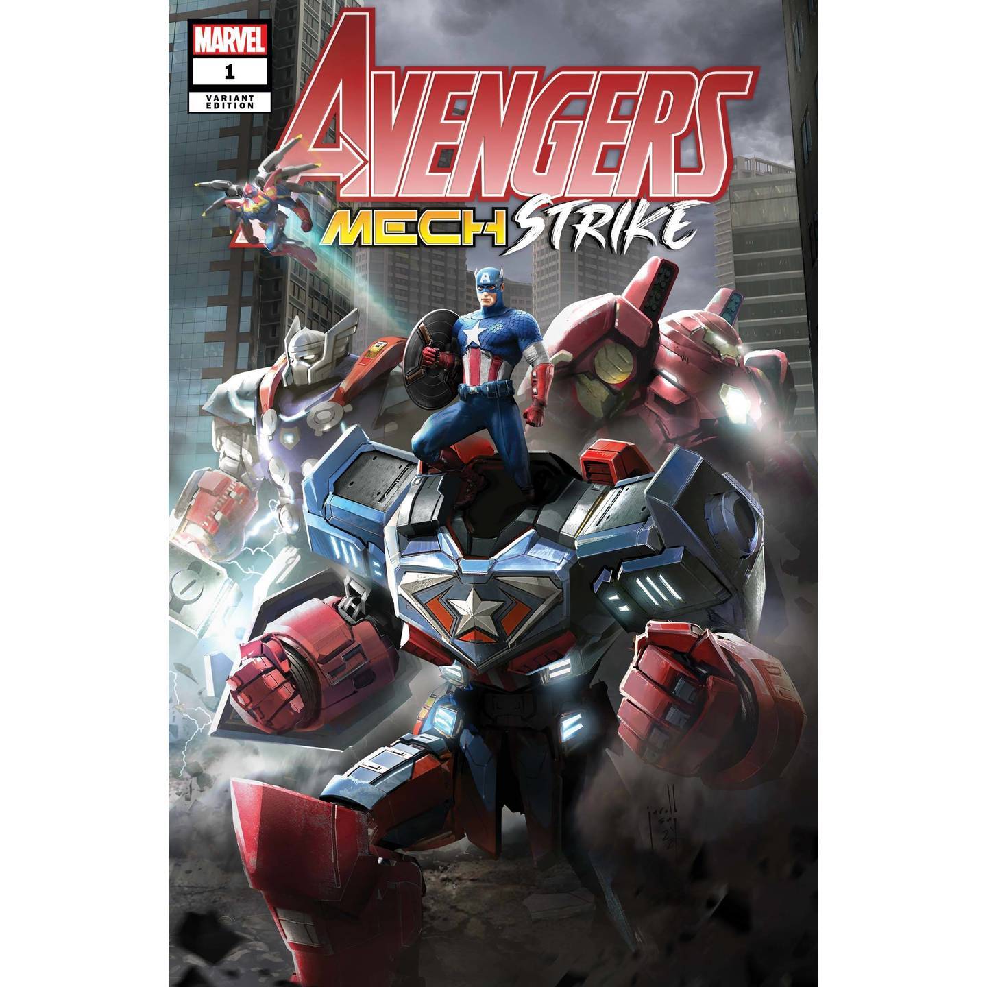 AVENGERS MECH STRIKE #1 (OF 5) SNG VAR