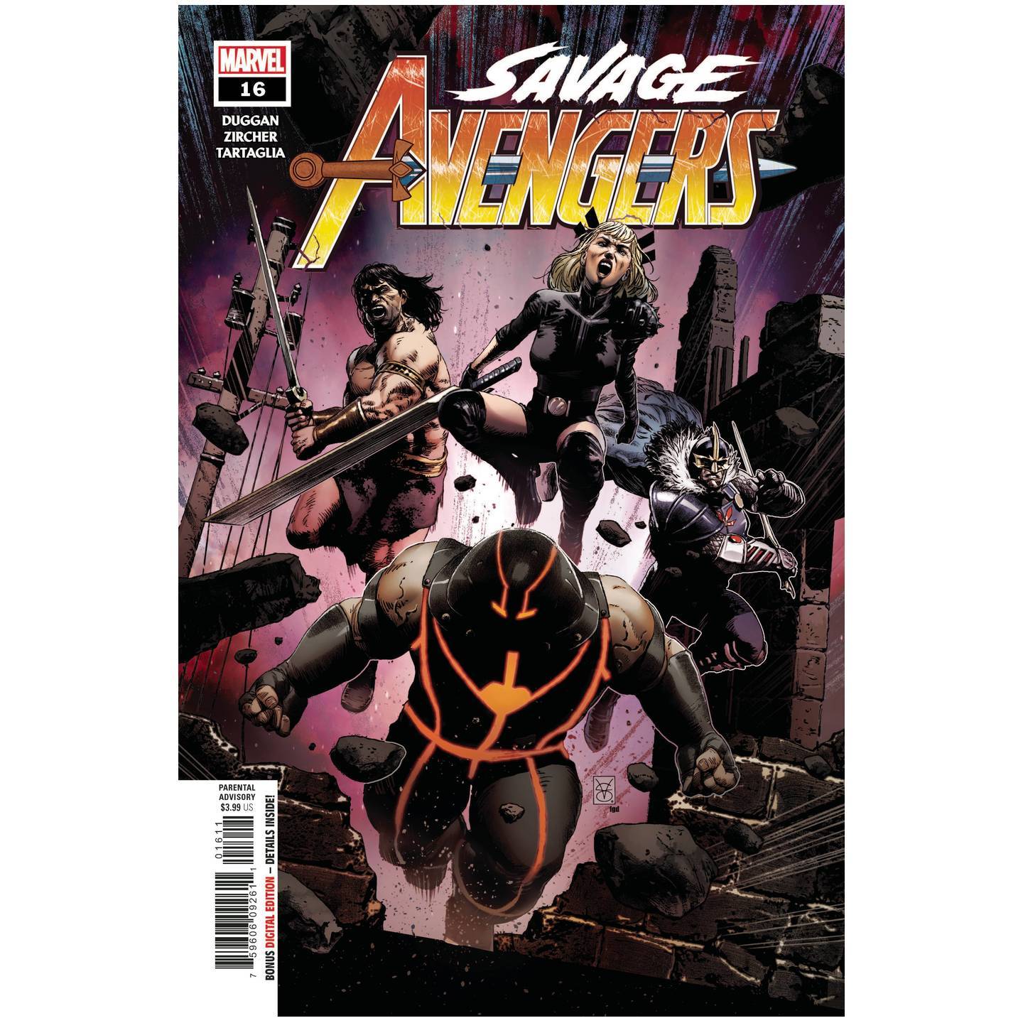 SAVAGE AVENGERS #16