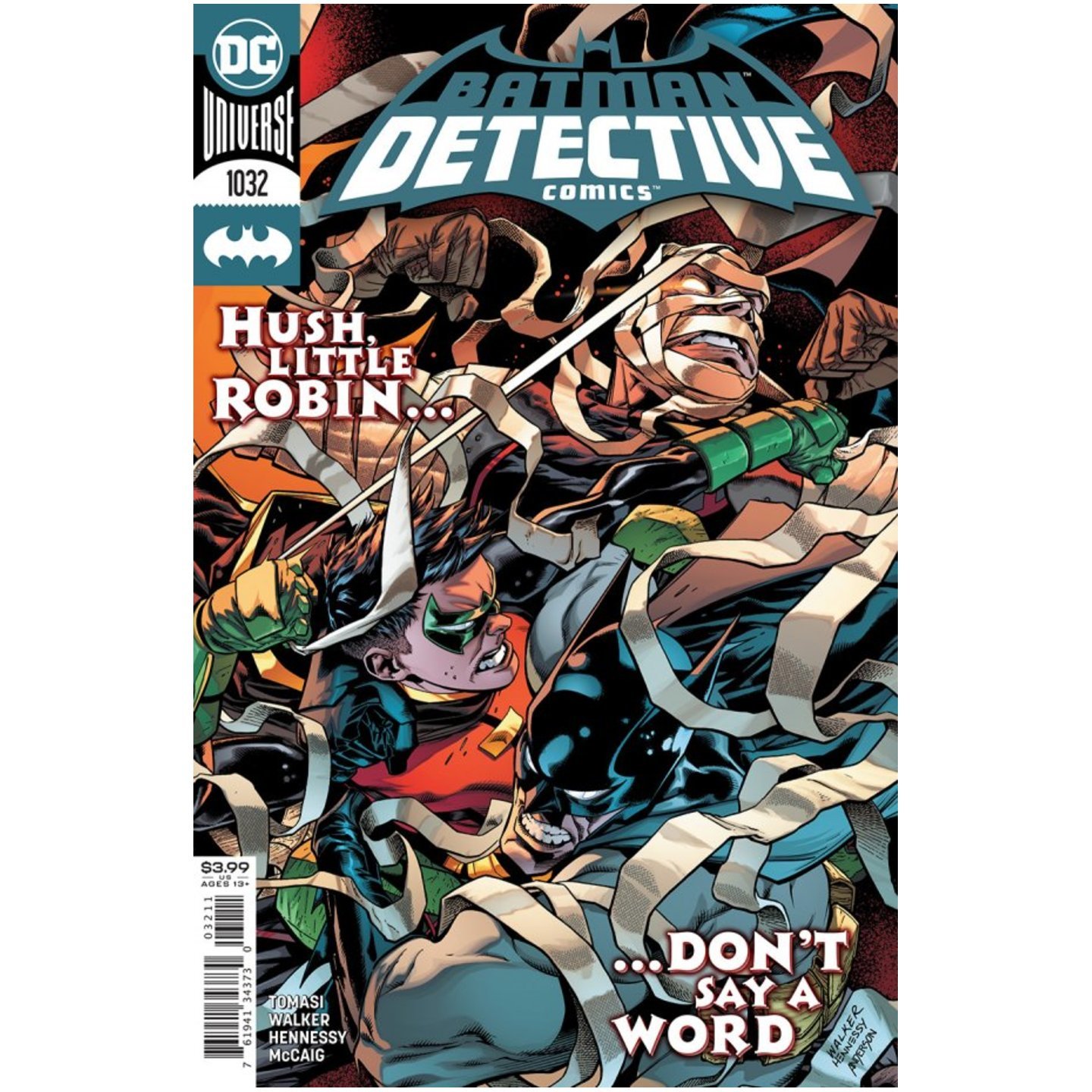 DETECTIVE COMICS #1032 CVR A BRAD WALKER & ANDREW HENNESSY