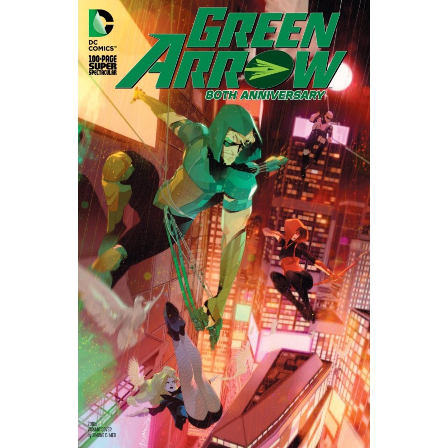 GREEN ARROW 80TH ANNIVERSARY 100-PAGE SUPER SPECTACULAR #1 CVR I SIMONE DI MEO 2010S VAR