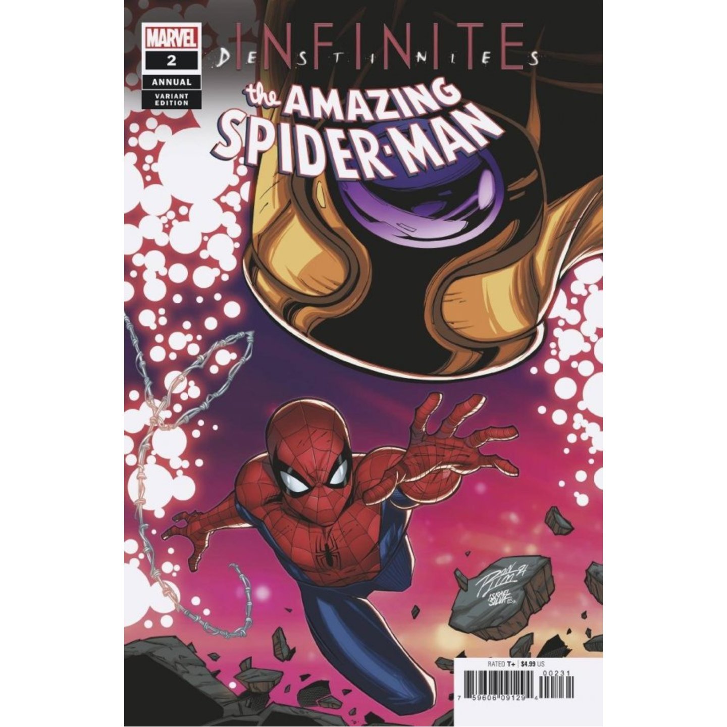 AMAZING SPIDER-MAN ANNUAL #2 RON LIM CONNECTING VAR INFD