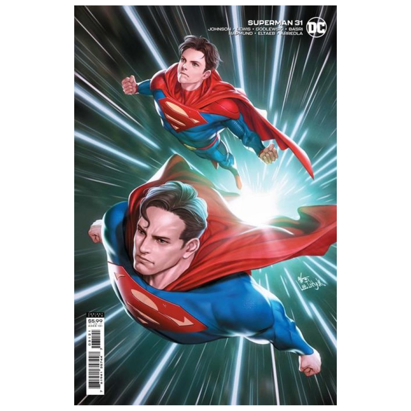 SUPERMAN #31 CVR B INHYUK LEE CARD STOCK VAR