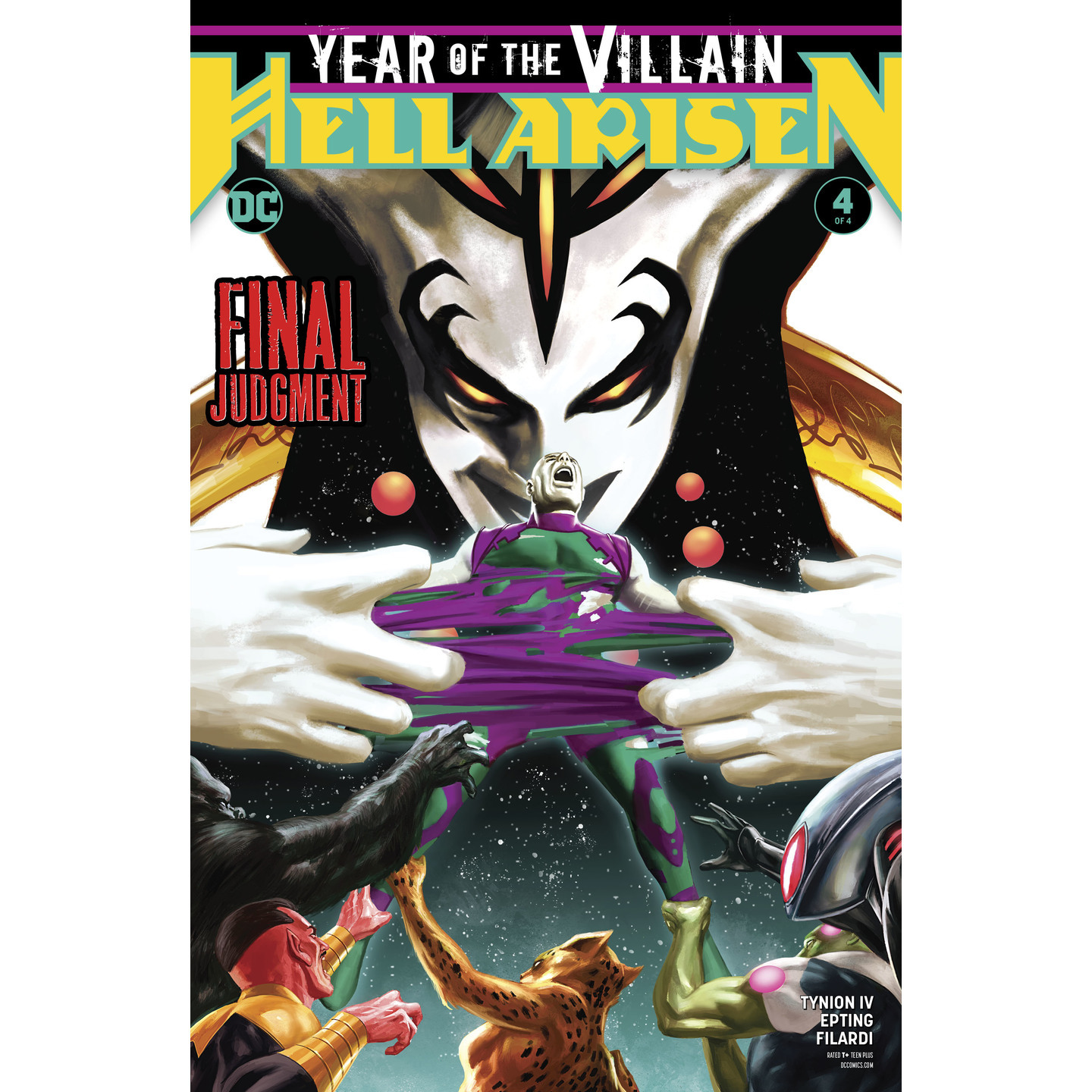 YEAR OF THE VILLAIN HELL ARISEN 4 OF 4