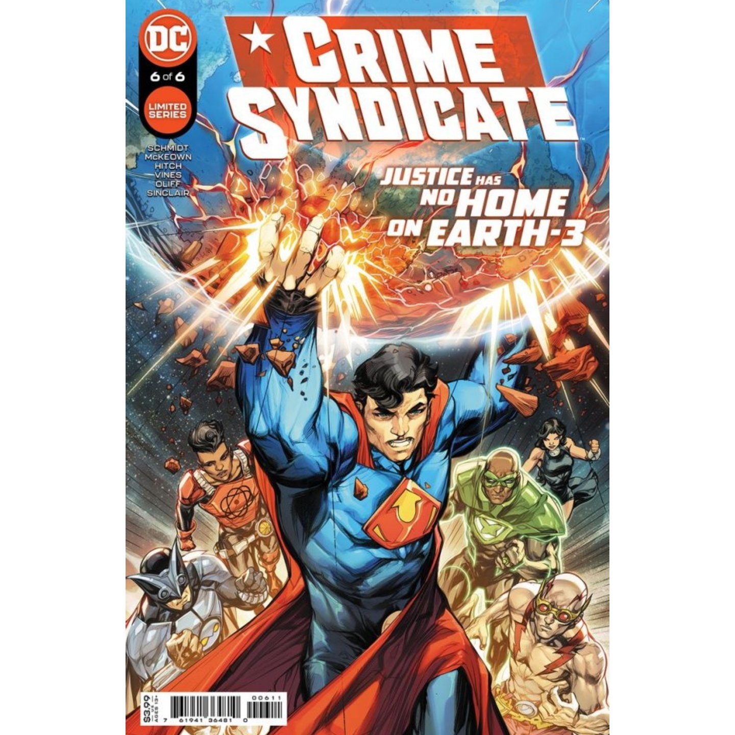 CRIME SYNDICATE #6 (OF 6) CVR A HOWARD PORTER