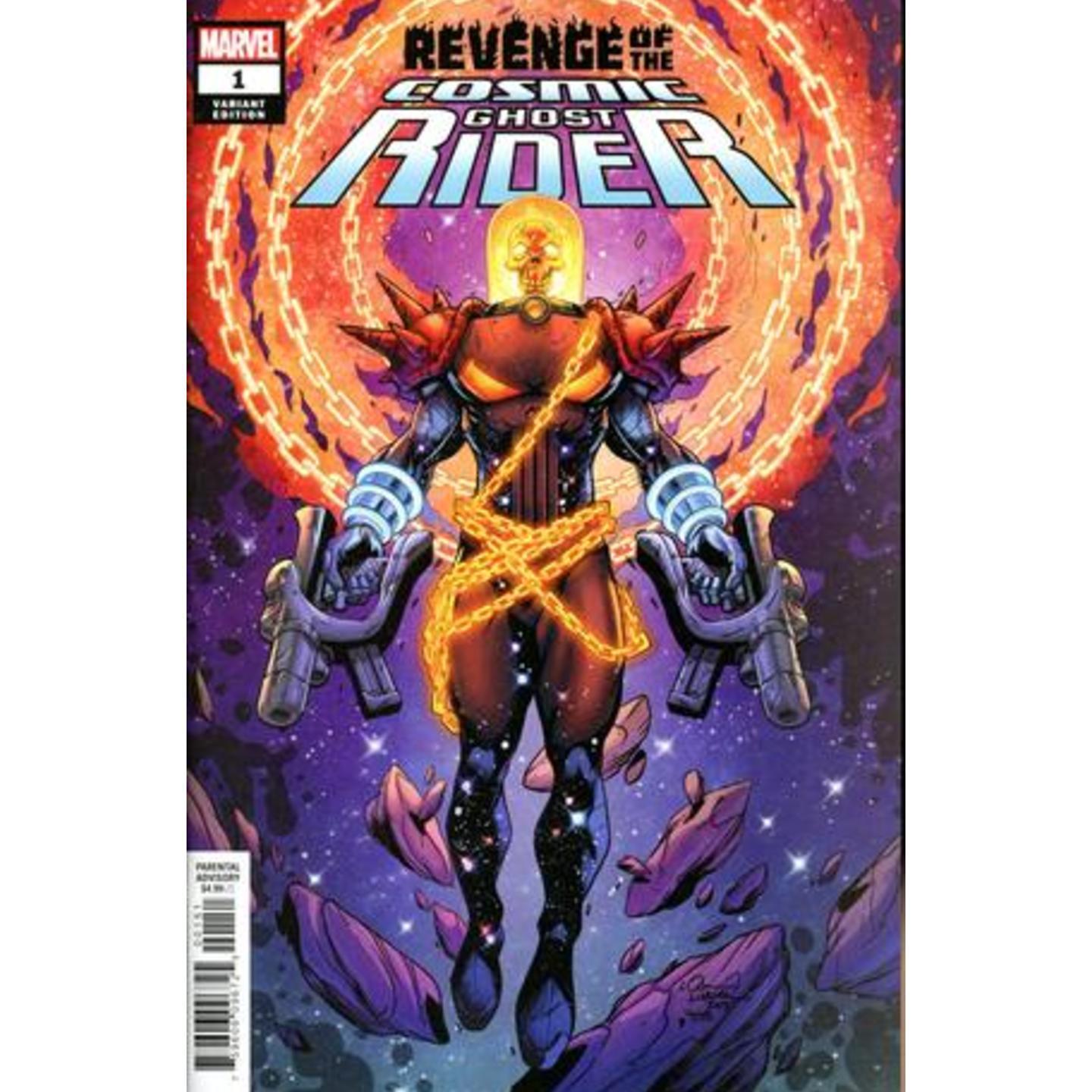 REVENGE OF COSMIC GHOST RIDER 1 OF 5 LUBERA VAR