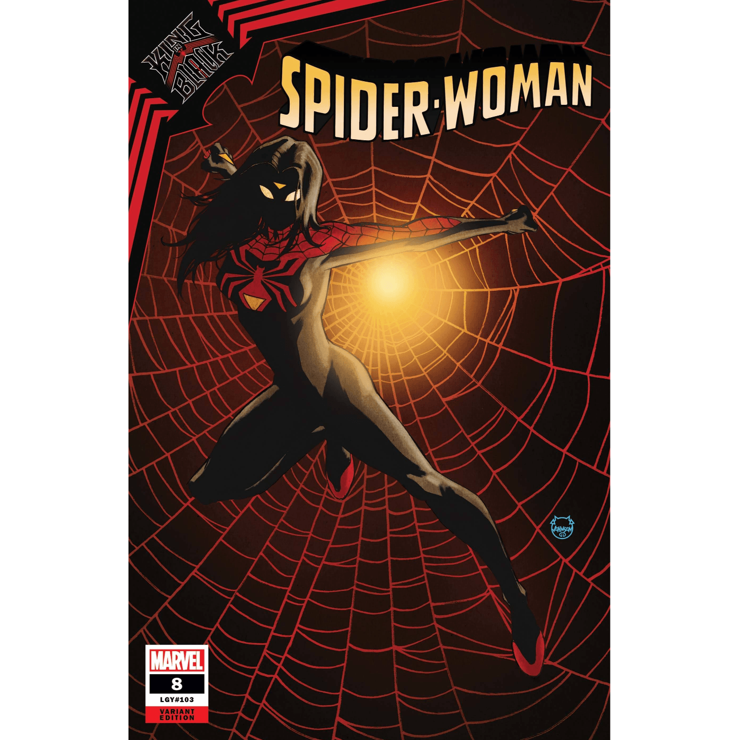 SPIDER-WOMAN #8 JOHNSON VAR KIB