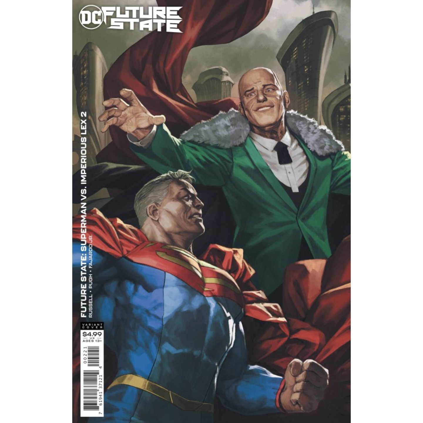 FUTURE STATE SUPERMAN VS IMPERIOUS LEX #2 (OF 3) CVR B SKAN CARD STOCK VAR