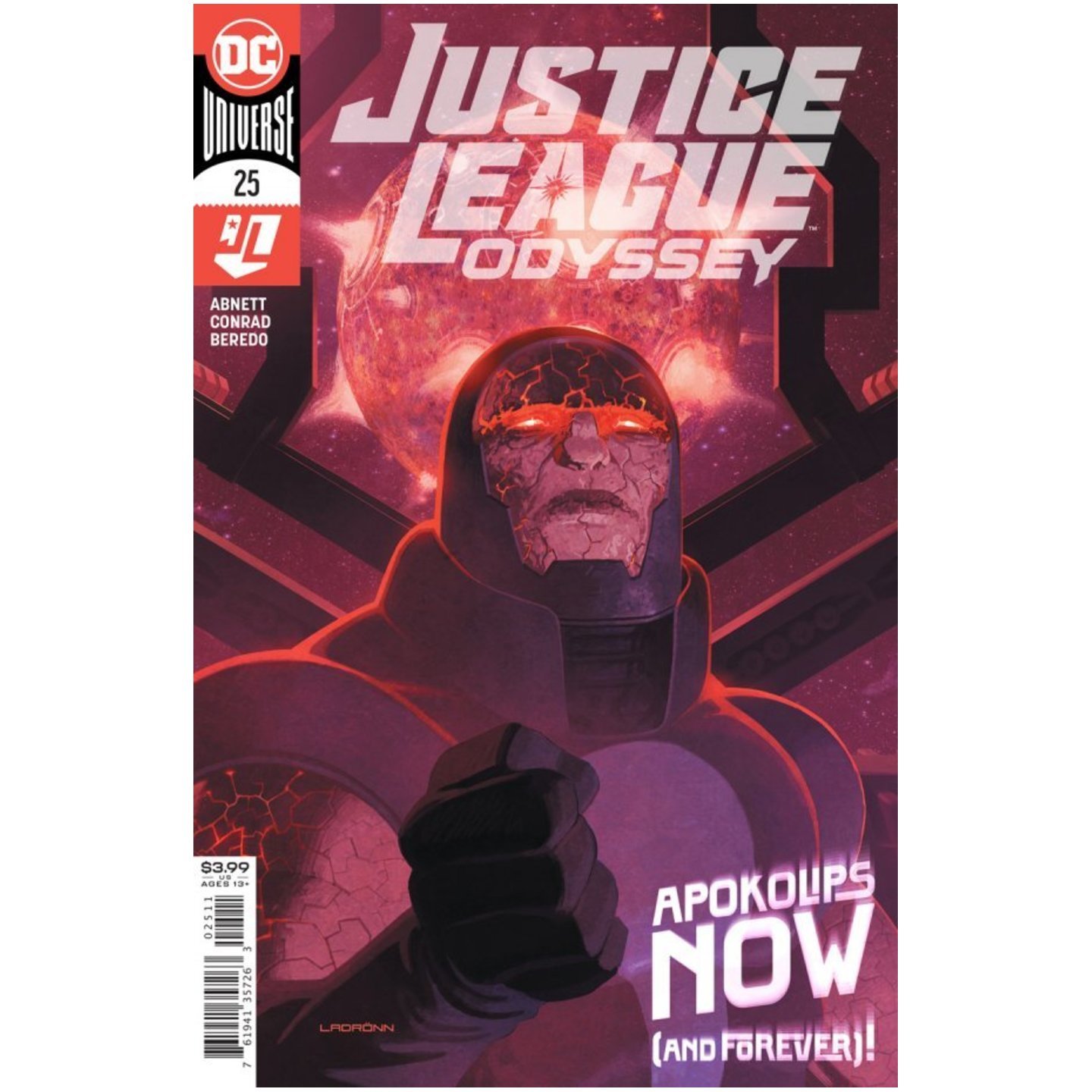 JUSTICE LEAGUE ODYSSEY #25 CVR A LADRONN