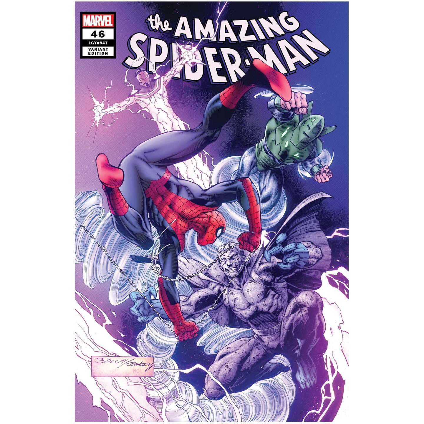 AMAZING SPIDER-MAN #46 BAGLEY VAR