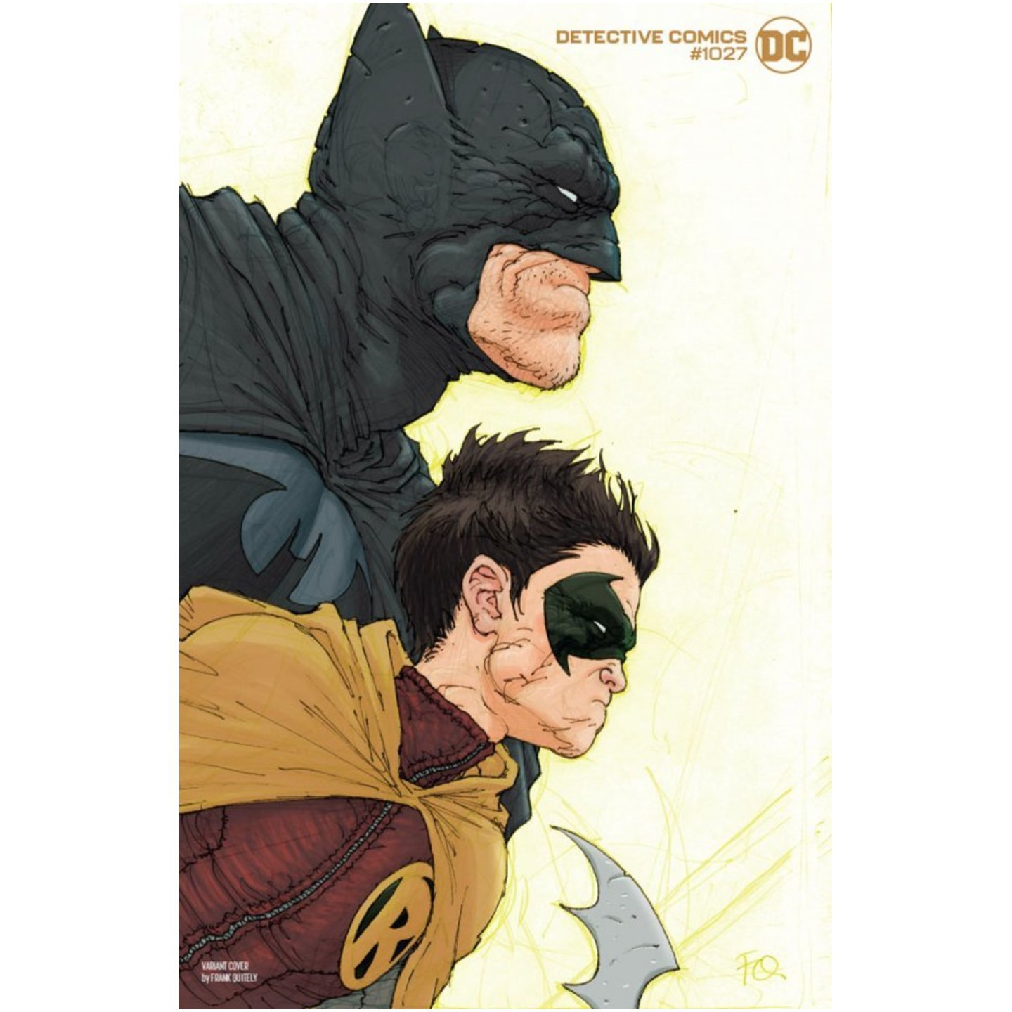 DETECTIVE COMICS #1027 CVR F FRANK QUITELY BATMAN ROBIN VAR