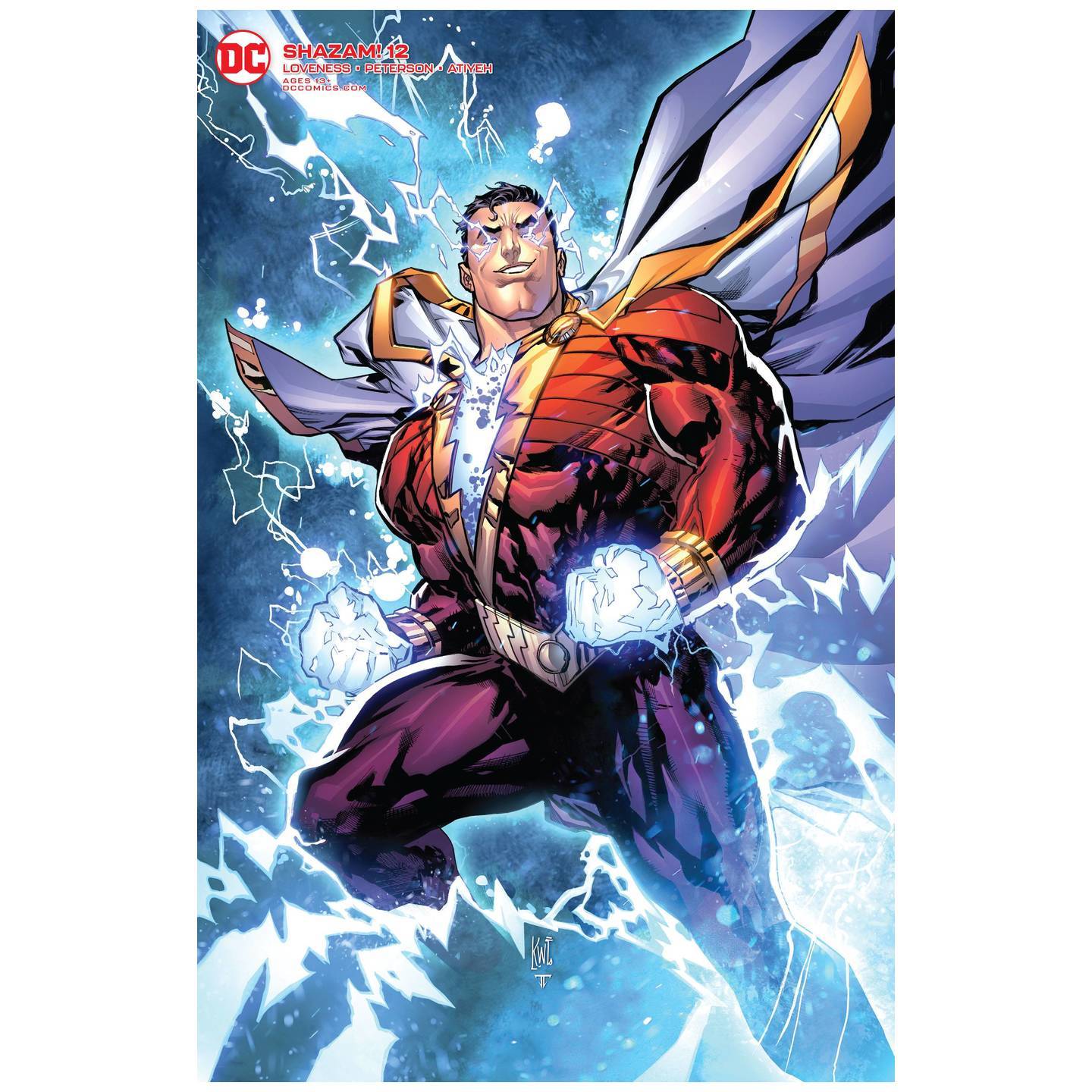 SHAZAM #12 KEN LASHLEY VAR ED (RES)