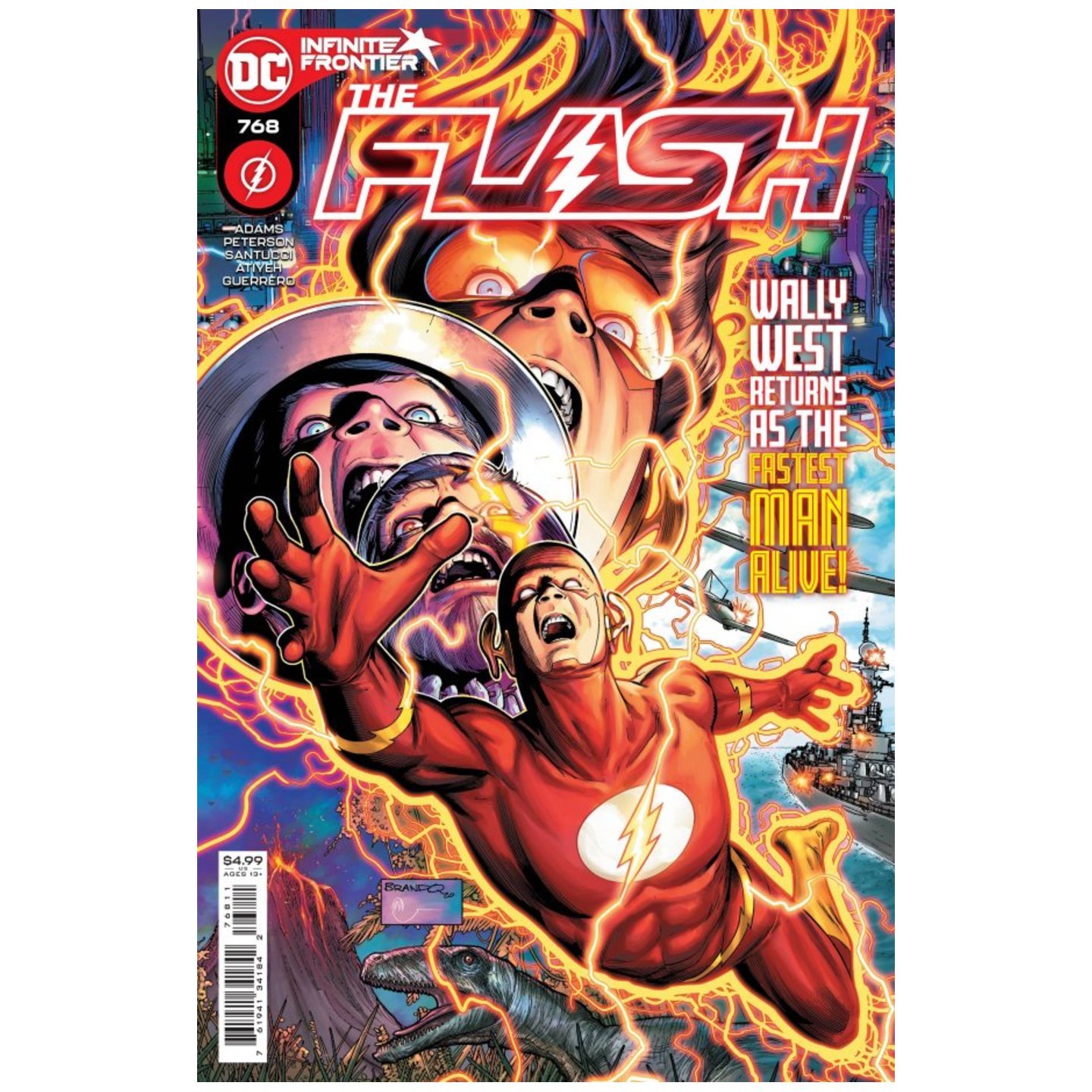 FLASH #768 CVR A BRANDON PETERSON