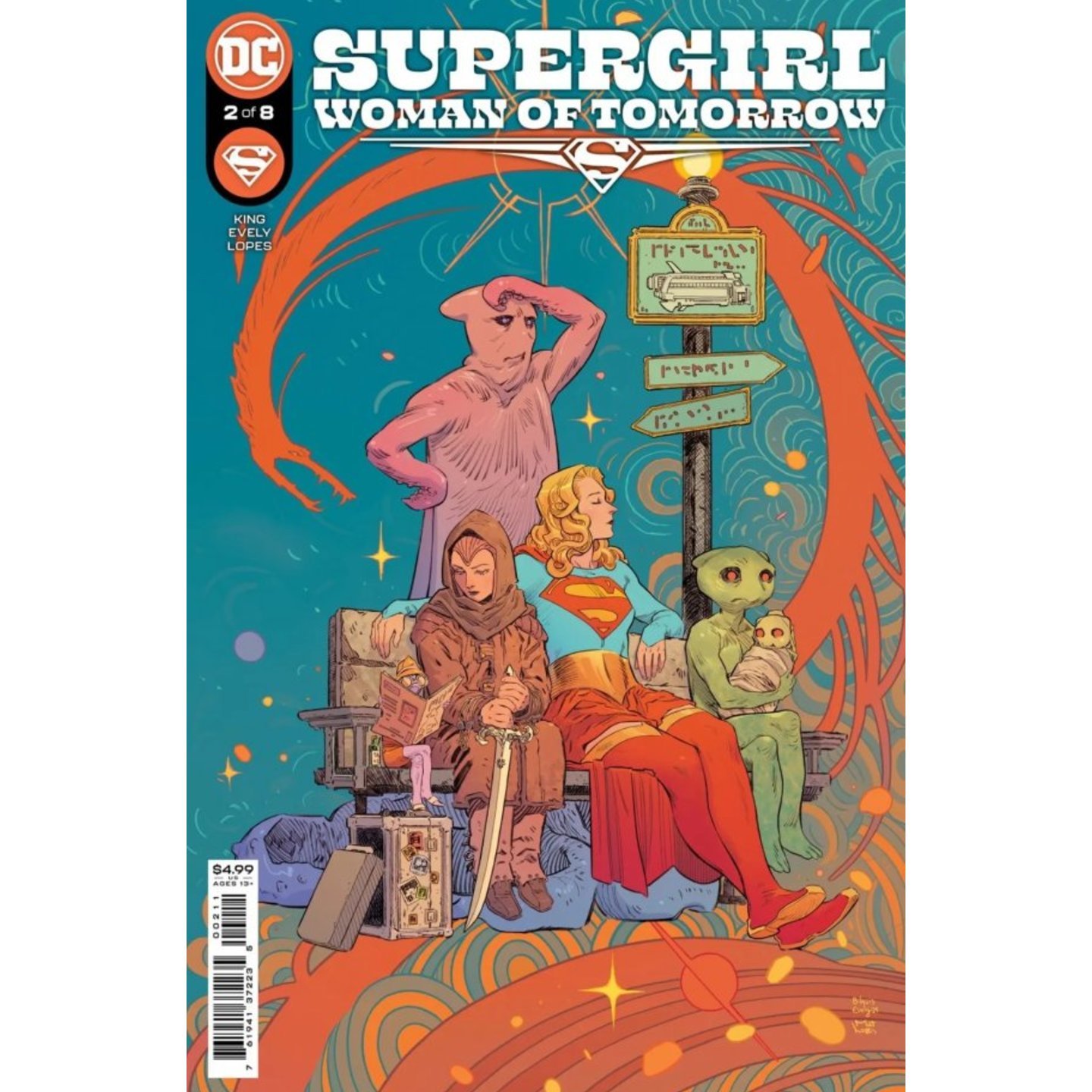 SUPERGIRL WOMAN OF TOMORROW 2 OF 8 CVR A BILQUIS EVELY