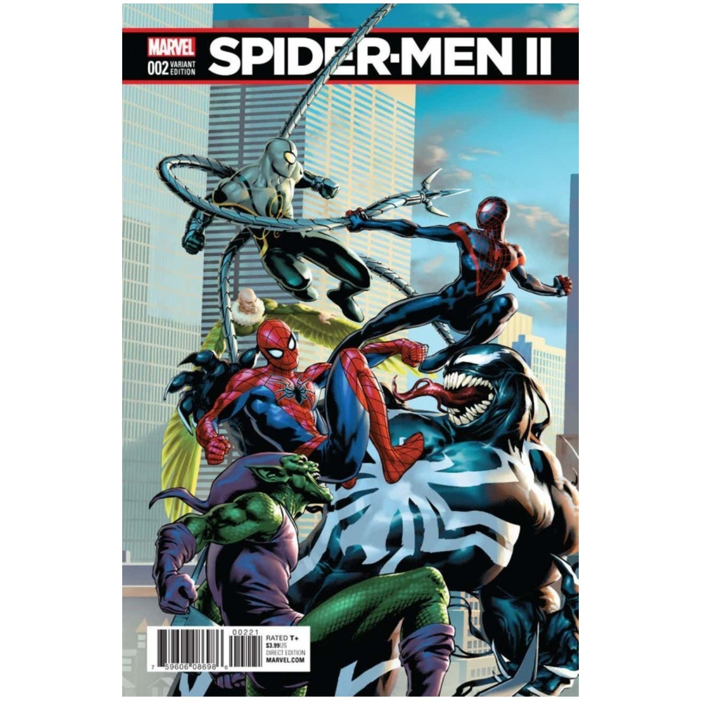 SPIDER-MEN II #2 CONNECTING VARIANT