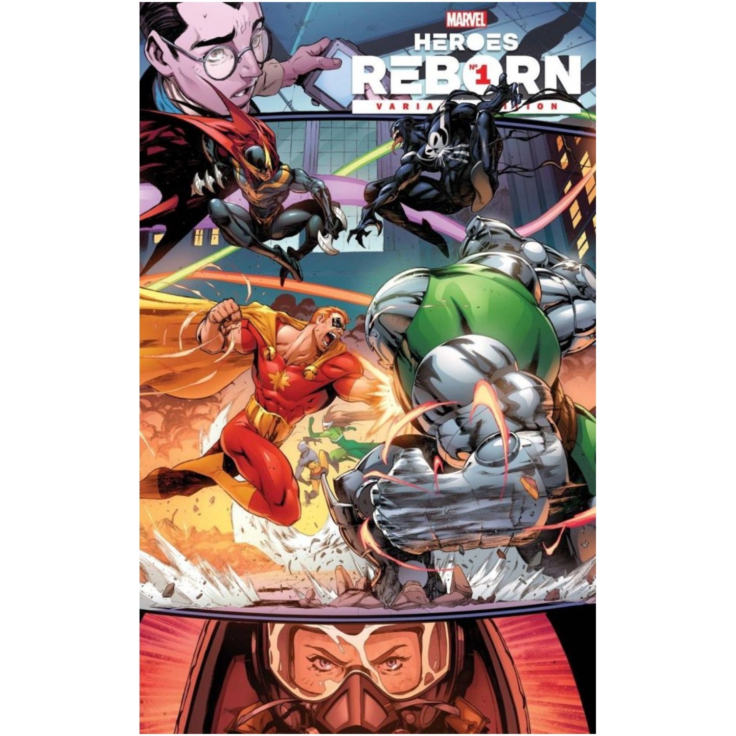 HEROES REBORN #1 (OF 7) COELLO GATEFOLD VAR