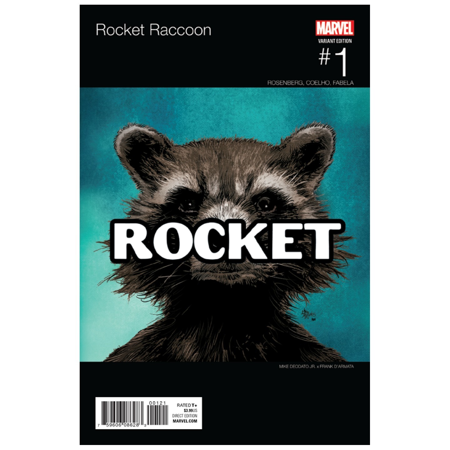 ROCKET RACCOON #1 HIP HOP VARIANT