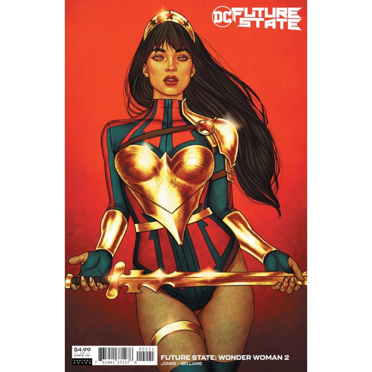 FUTURE STATE WONDER WOMAN #2 (OF 2) CVR B JENNY FRISON CARD STOCK VAR