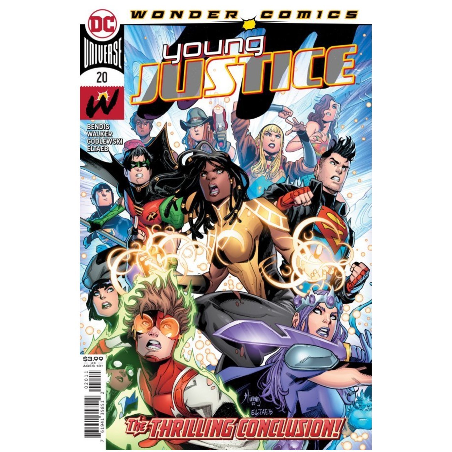 YOUNG JUSTICE #20 CVR A JOHN TIMMS