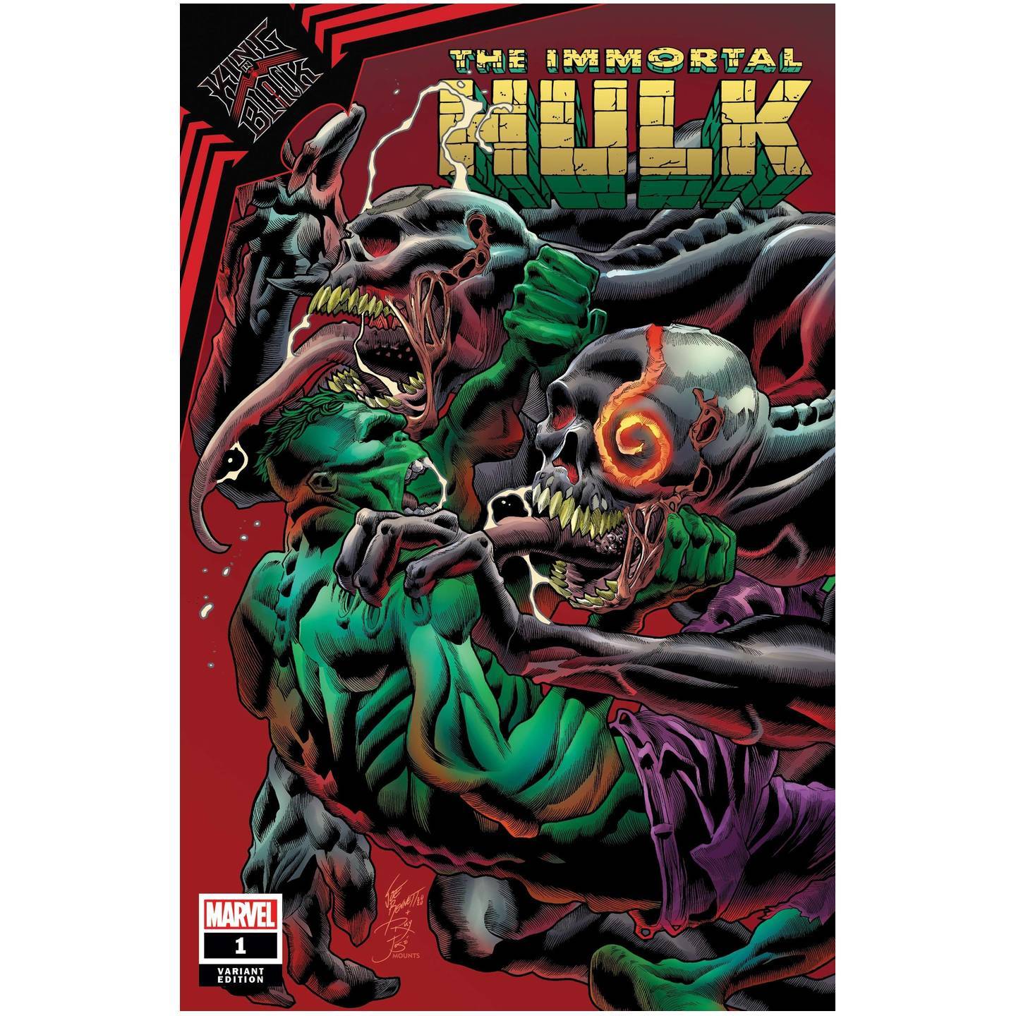 KING IN BLACK IMMORTAL HULK #1 BENNETT VAR