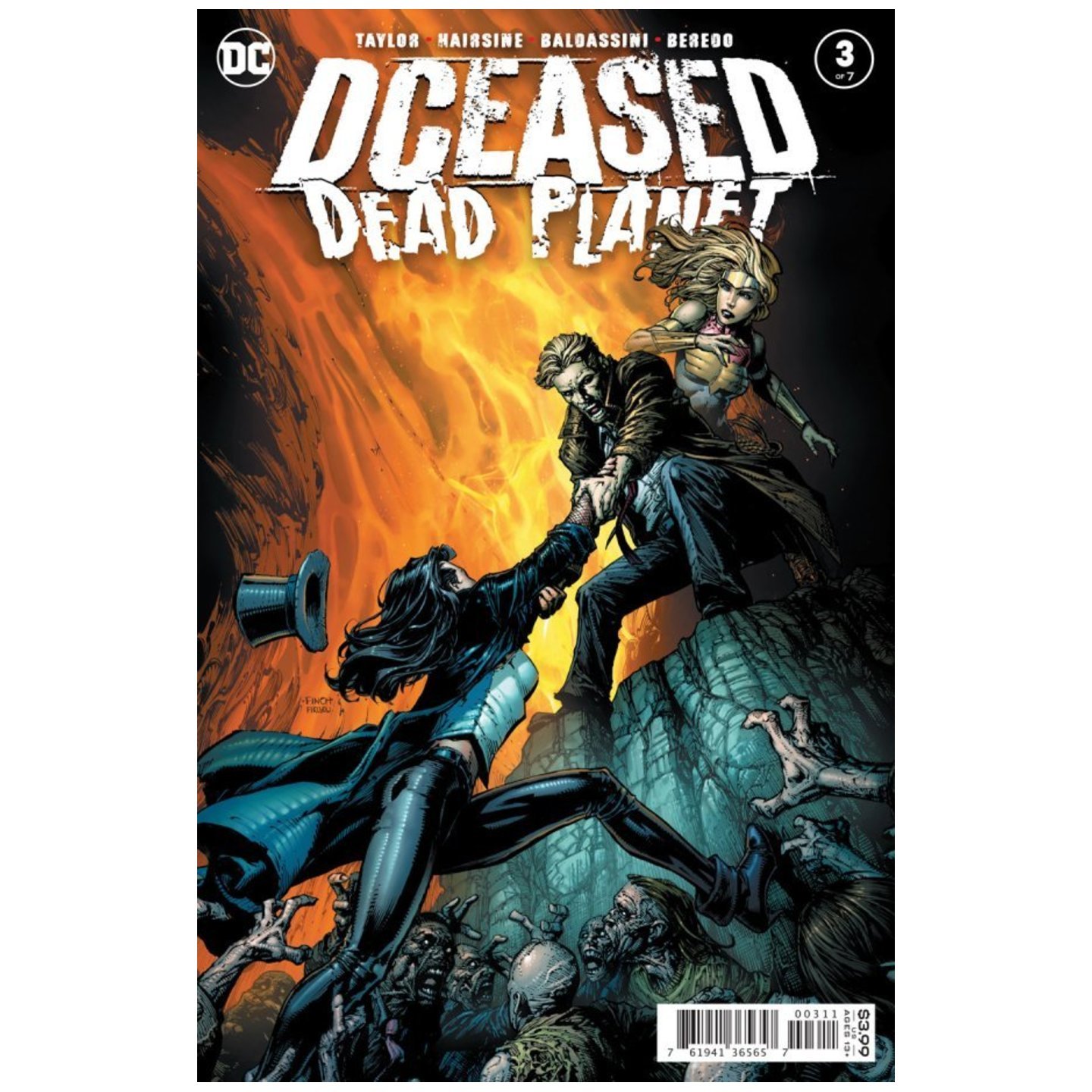 DCEASED DEAD PLANET #3 (OF 7) CVR A DAVID FINCH