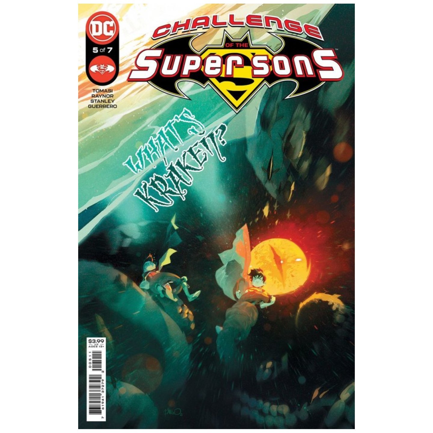 CHALLENGE OF THE SUPER SONS #5 (OF 7) CVR A SIMONE DI MEO