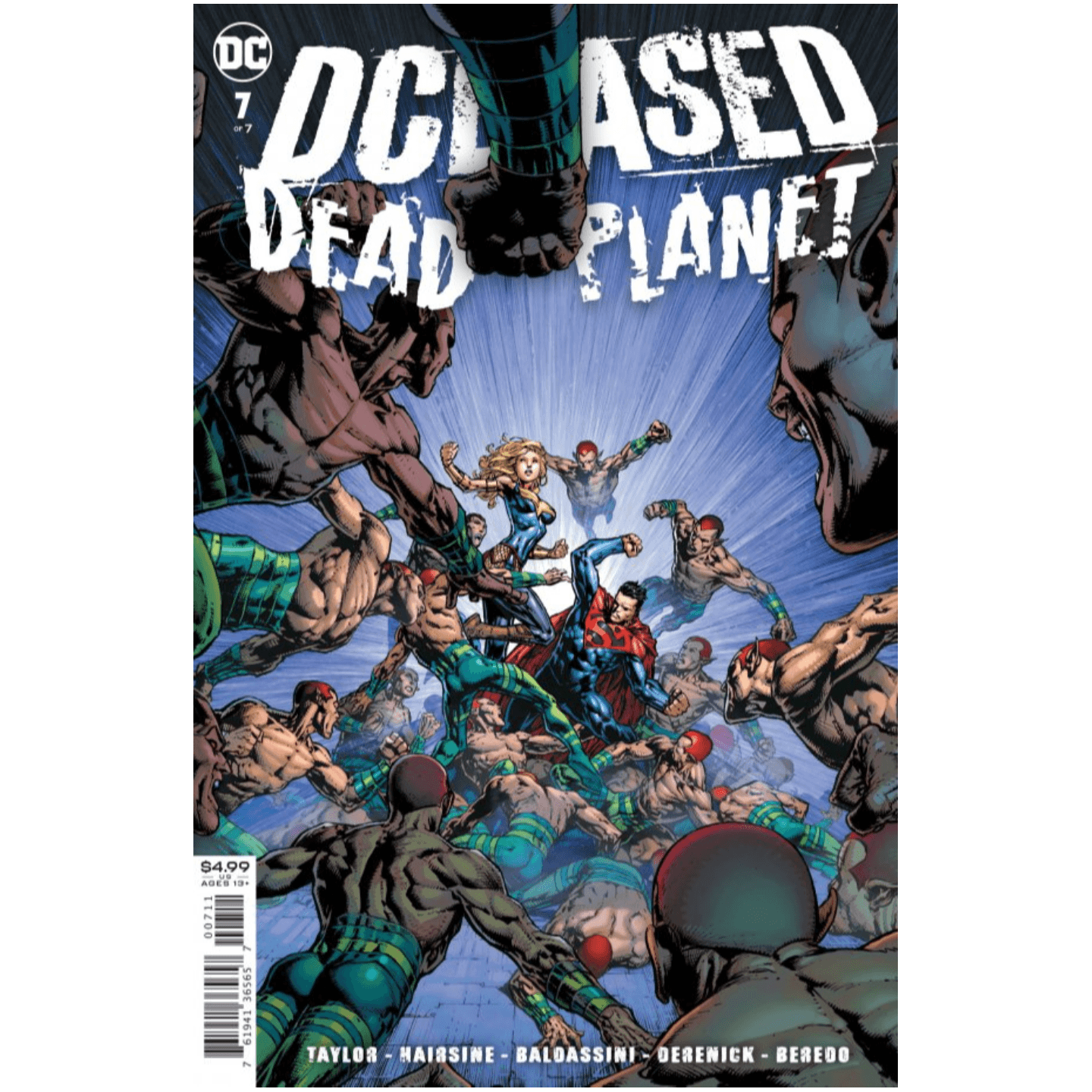 DCEASED DEAD PLANET #7 (OF 7) CVR A DAVID FINCH