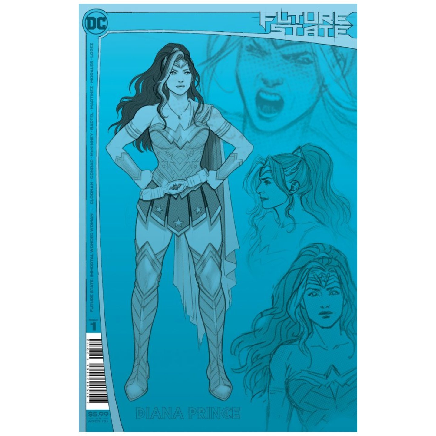 FUTURE STATE IMMORTAL WONDER WOMAN #1 (OF 2) Second Printing