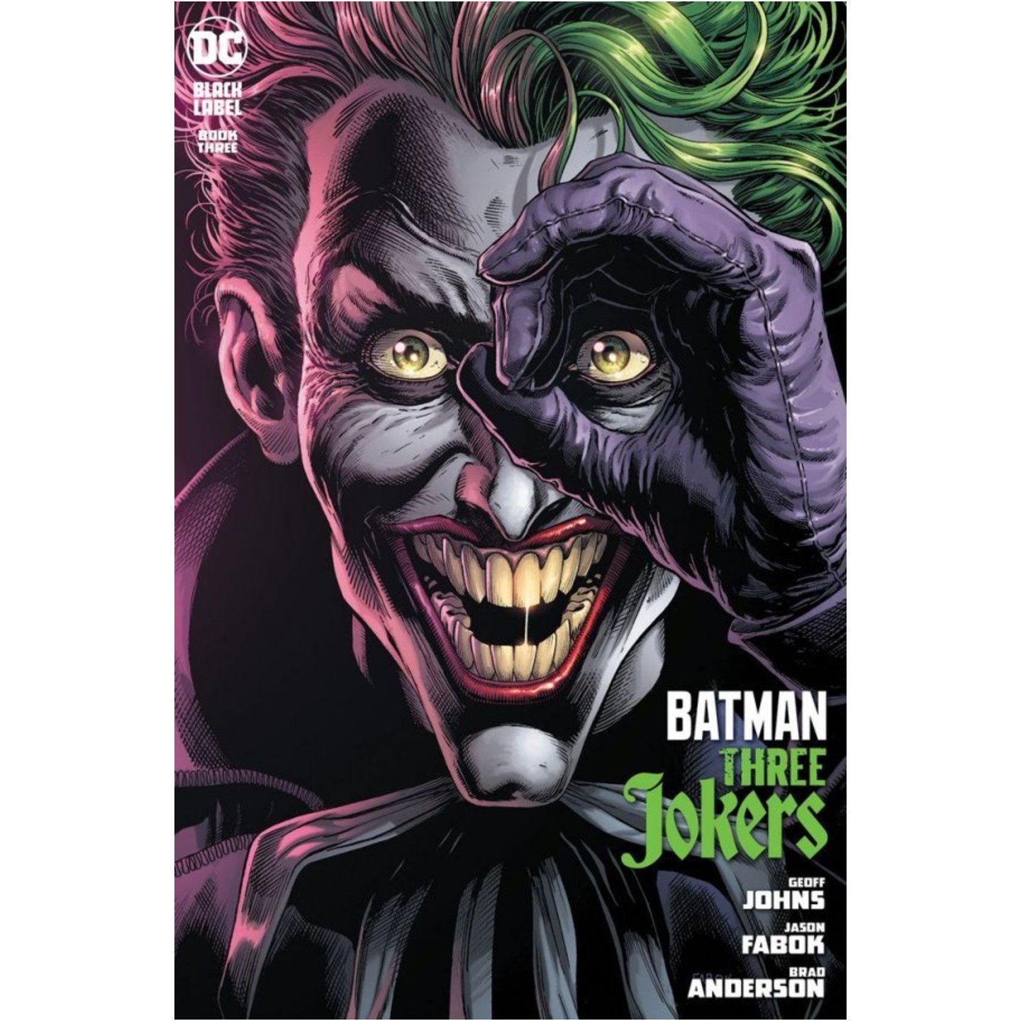 BATMAN THREE JOKERS #3 (OF 3) CVR A JASON FABOK JOKER (MR)