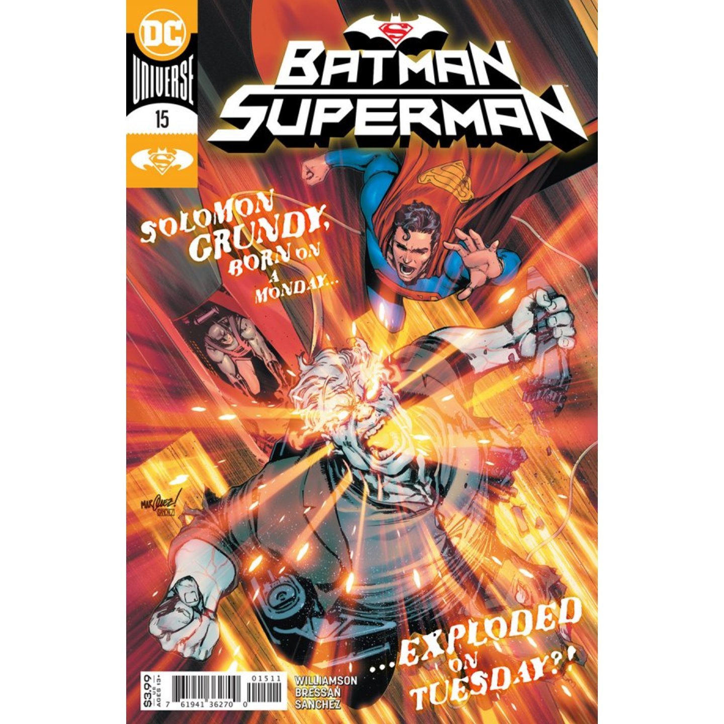 BATMAN SUPERMAN #15 CVR A DAVID MARQUEZ