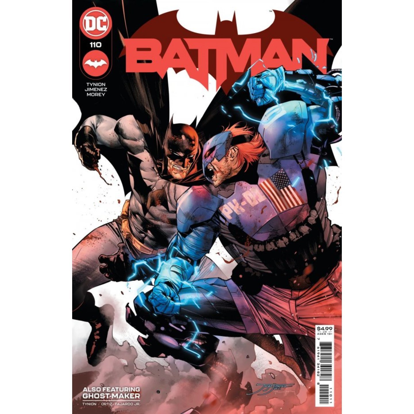 BATMAN #110 CVR A JORGE JIMENEZ