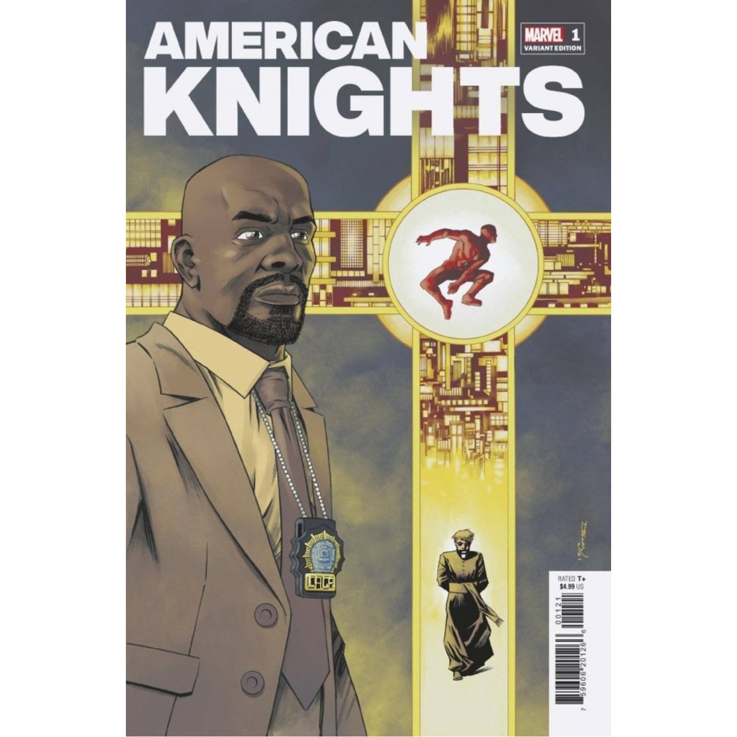 HEROES REBORN AMERICAN KNIGHTS #1 SHALVEY VAR